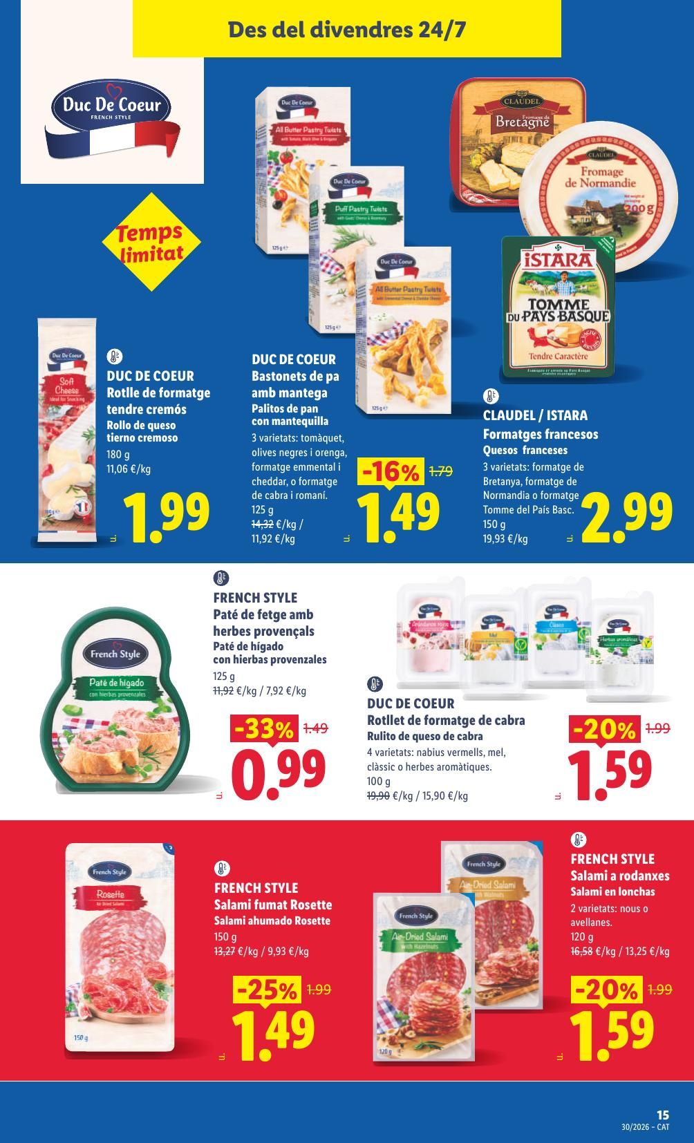 Folleto Lidl Alimentación · 20 de julio de 2026 – 26 de julio de 2026 — Página 41