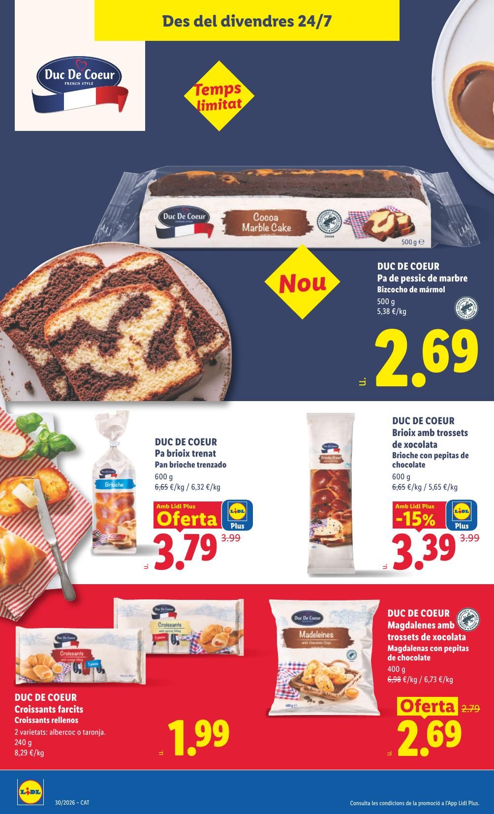 Folleto Lidl Alimentación · 20 de julio de 2026 – 26 de julio de 2026 — Página 44