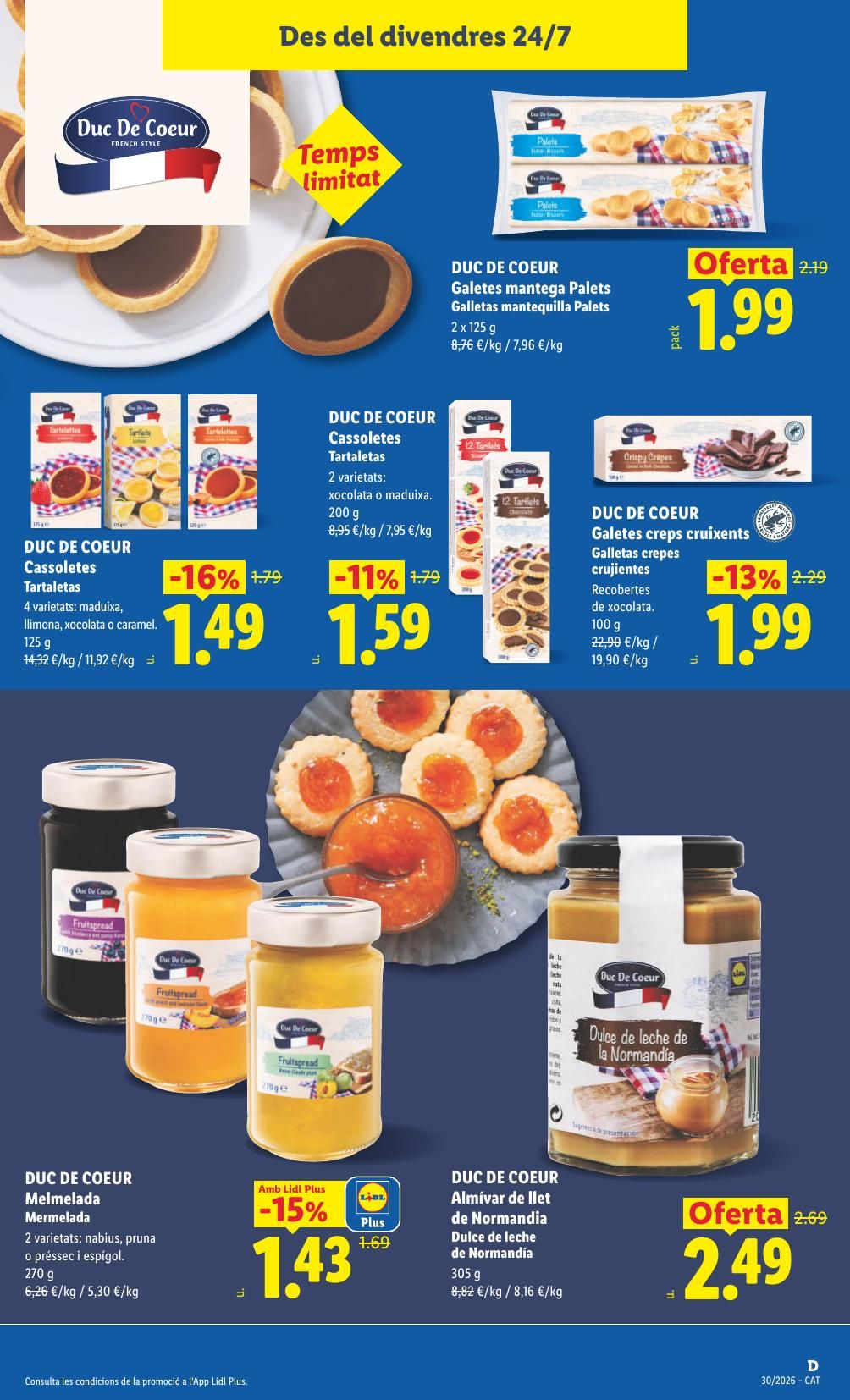 Folleto Lidl Alimentación · 20 de julio de 2026 – 26 de julio de 2026 — Página 45