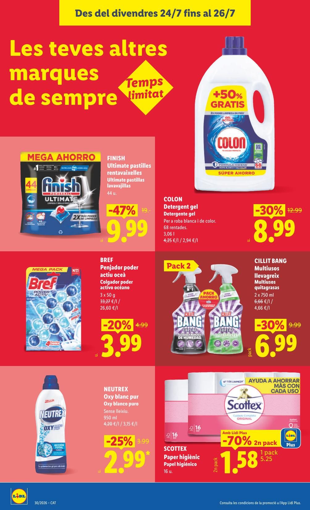 Folleto Lidl Alimentación · 20 de julio de 2026 – 26 de julio de 2026 — Página 48