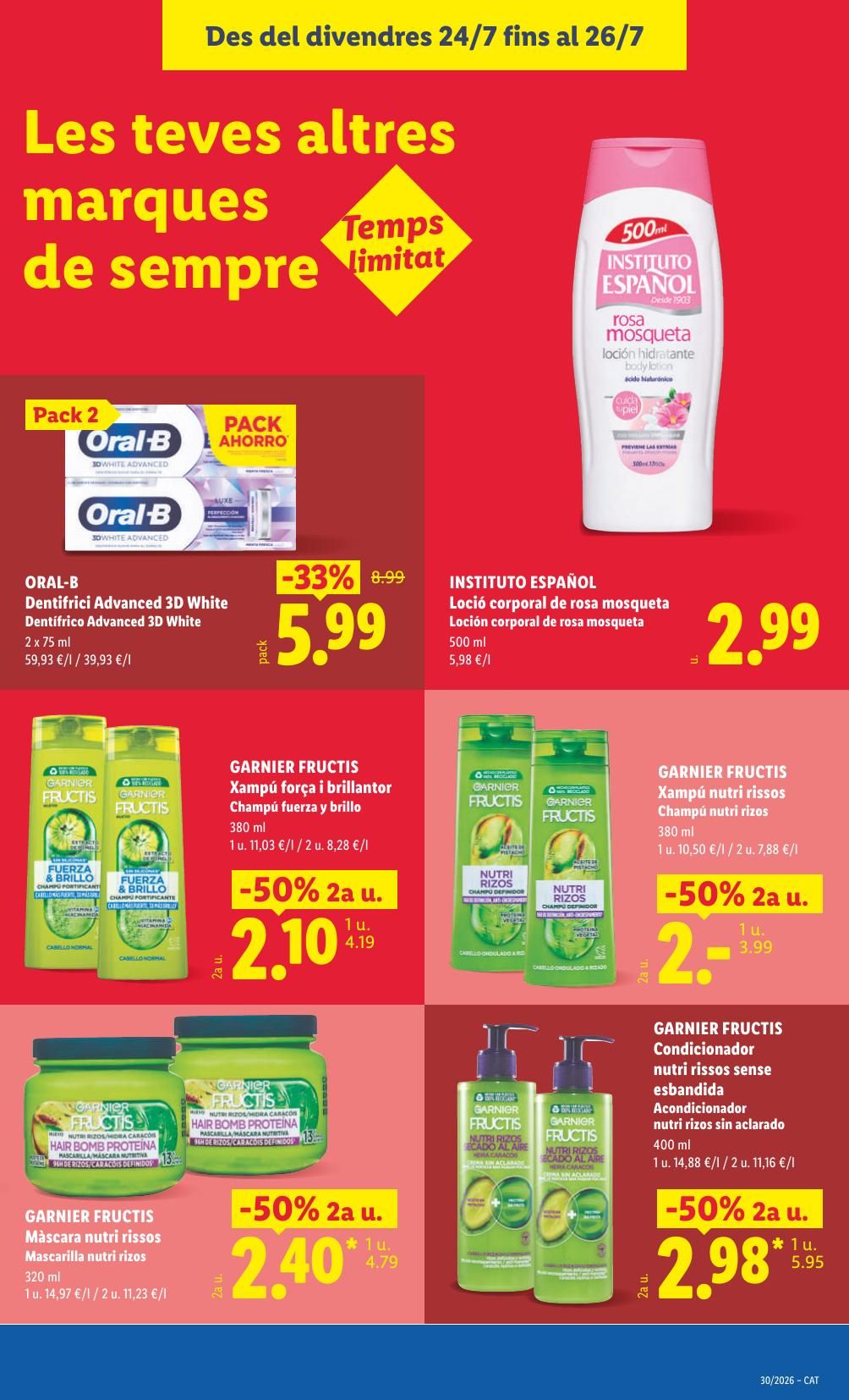 Folleto Lidl Alimentación · 20 de julio de 2026 – 26 de julio de 2026 — Página 49