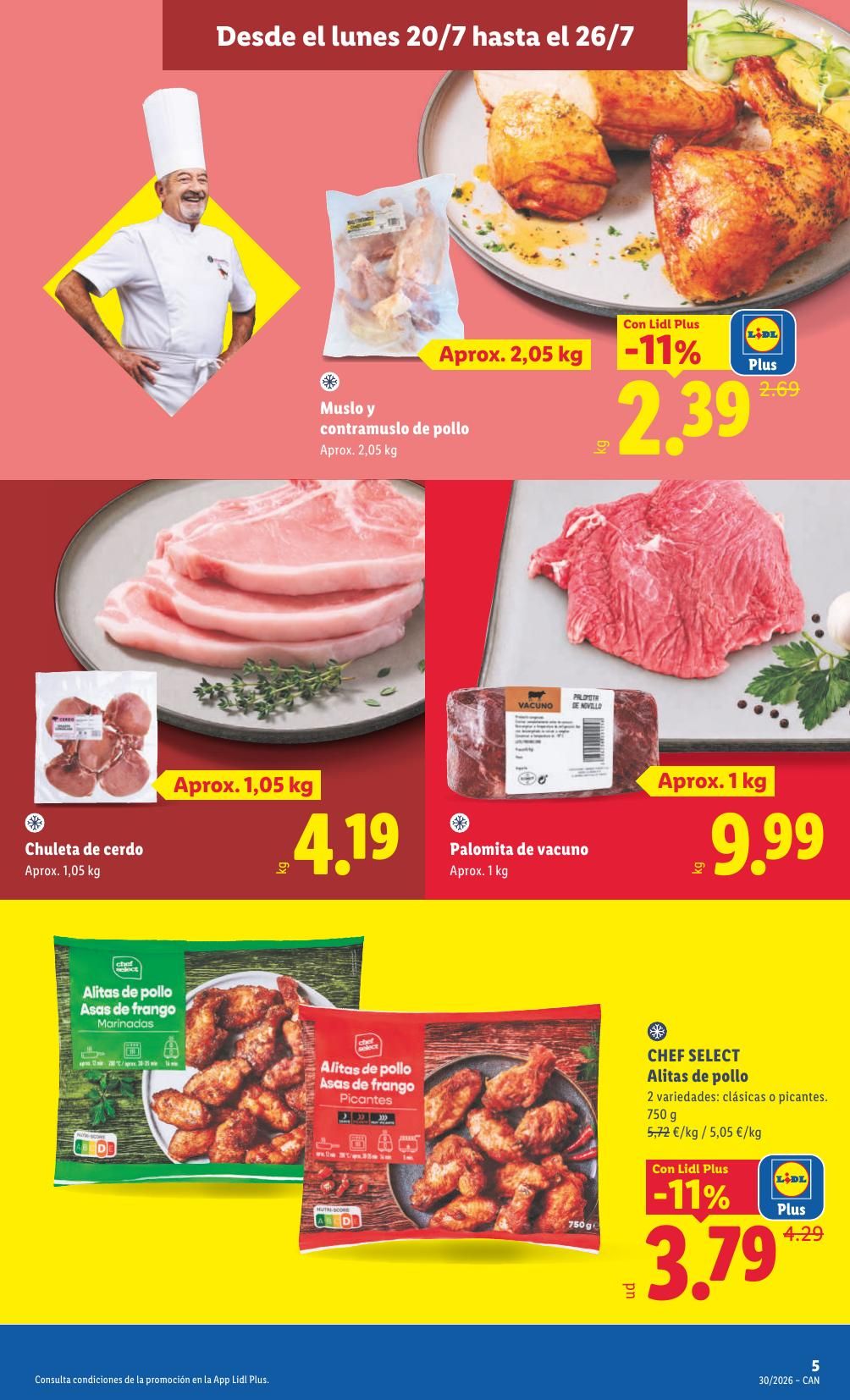 Folleto Lidl Alimentación · 20 de julio de 2026 – 26 de julio de 2026 — Página 9