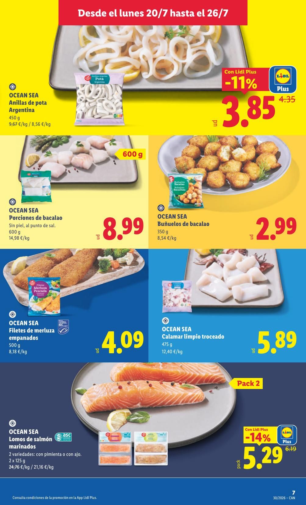 Folleto Lidl Alimentación · 20 de julio de 2026 – 26 de julio de 2026 — Página 11