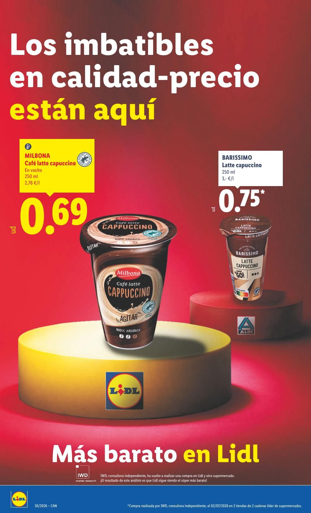 Folleto Lidl Alimentación · 20 de julio de 2026 – 26 de julio de 2026 — Página 14