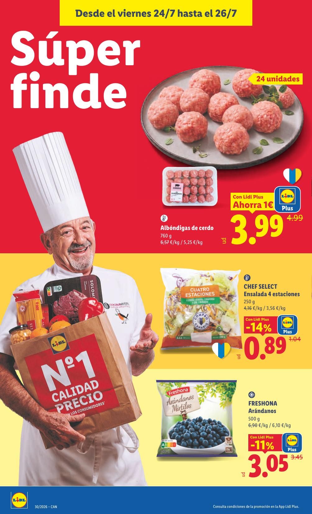 Folleto Lidl Alimentación · 20 de julio de 2026 – 26 de julio de 2026 — Página 26