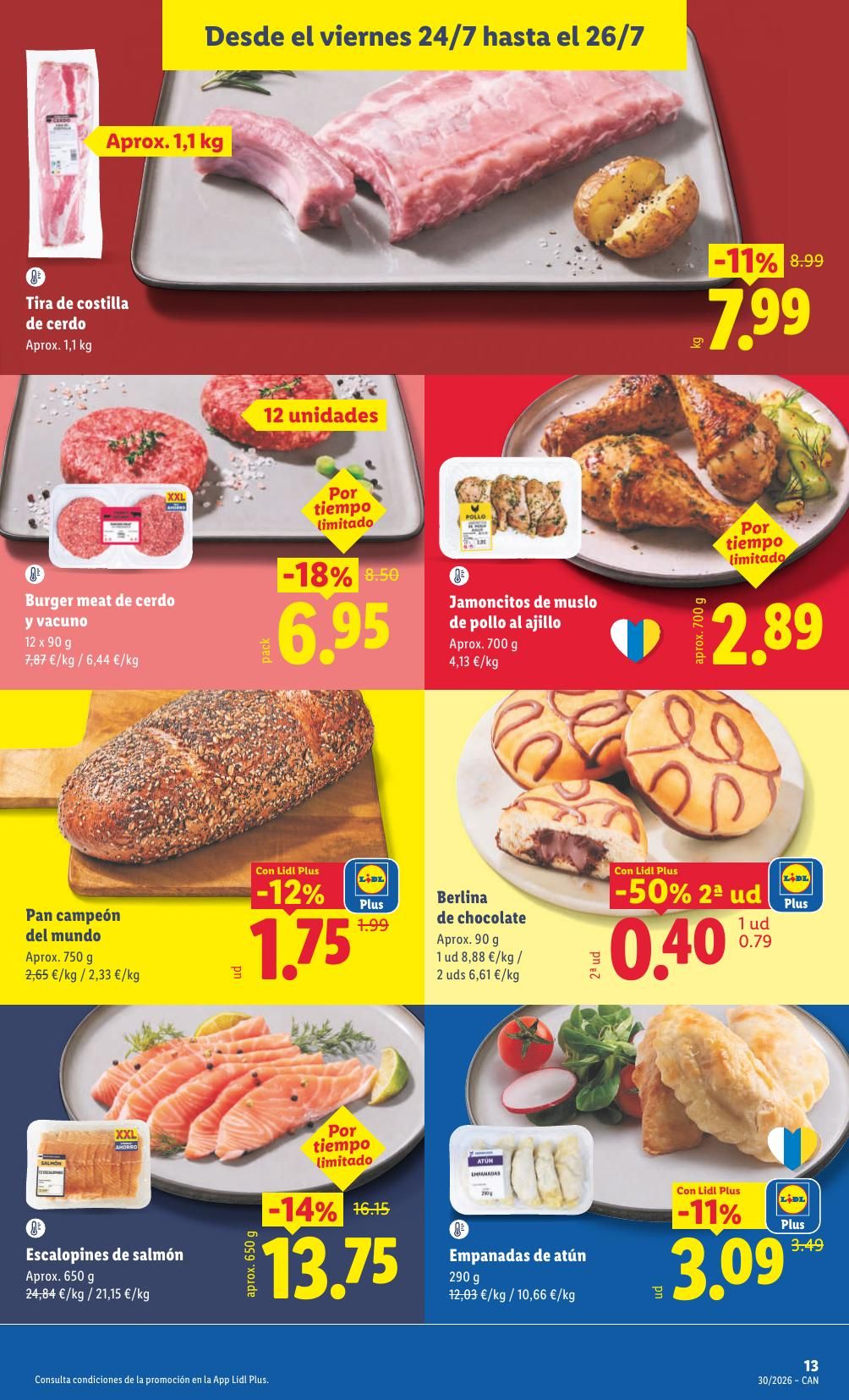 Folleto Lidl Alimentación · 20 de julio de 2026 – 26 de julio de 2026 — Página 27