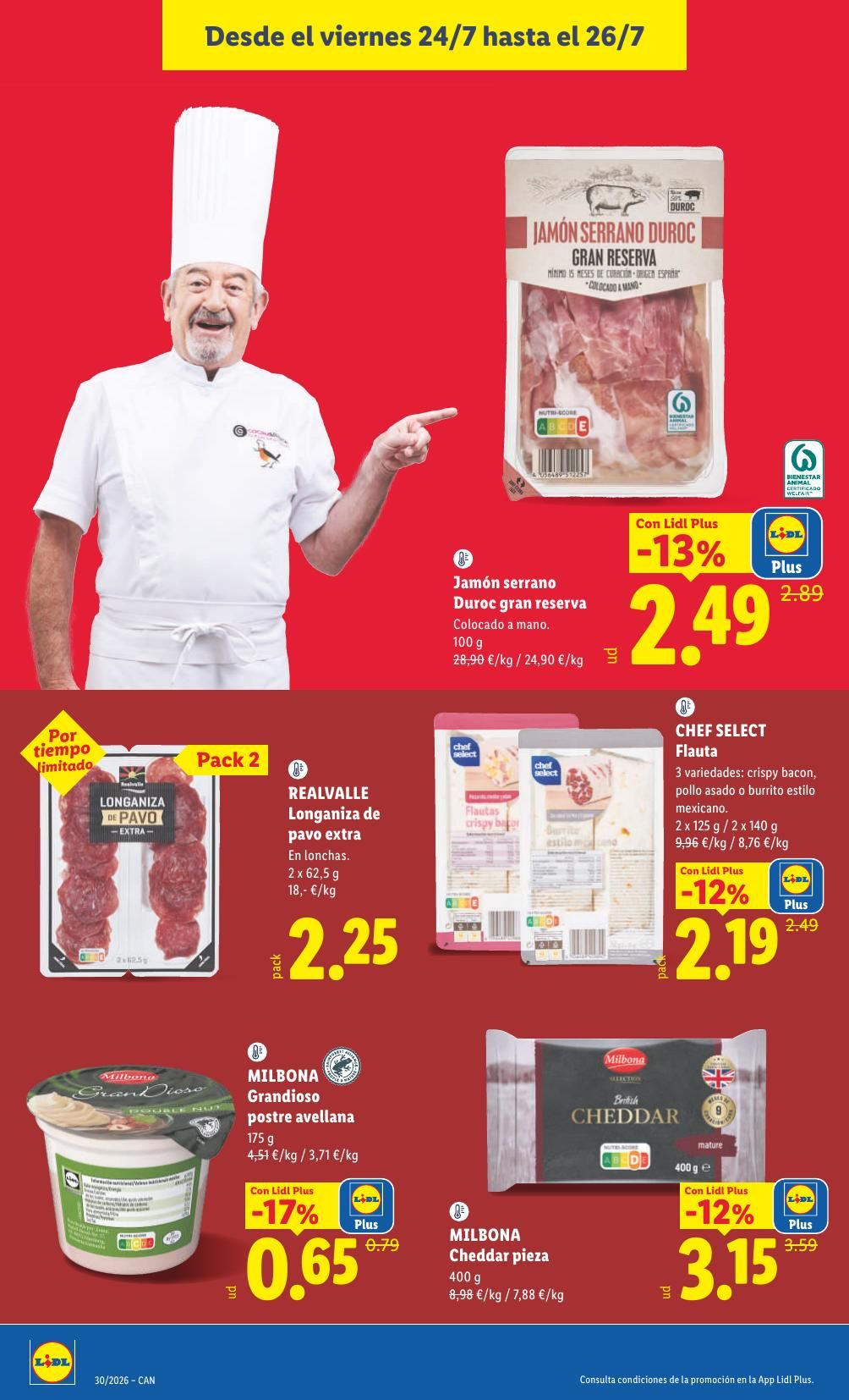 Folleto Lidl Alimentación · 20 de julio de 2026 – 26 de julio de 2026 — Página 28