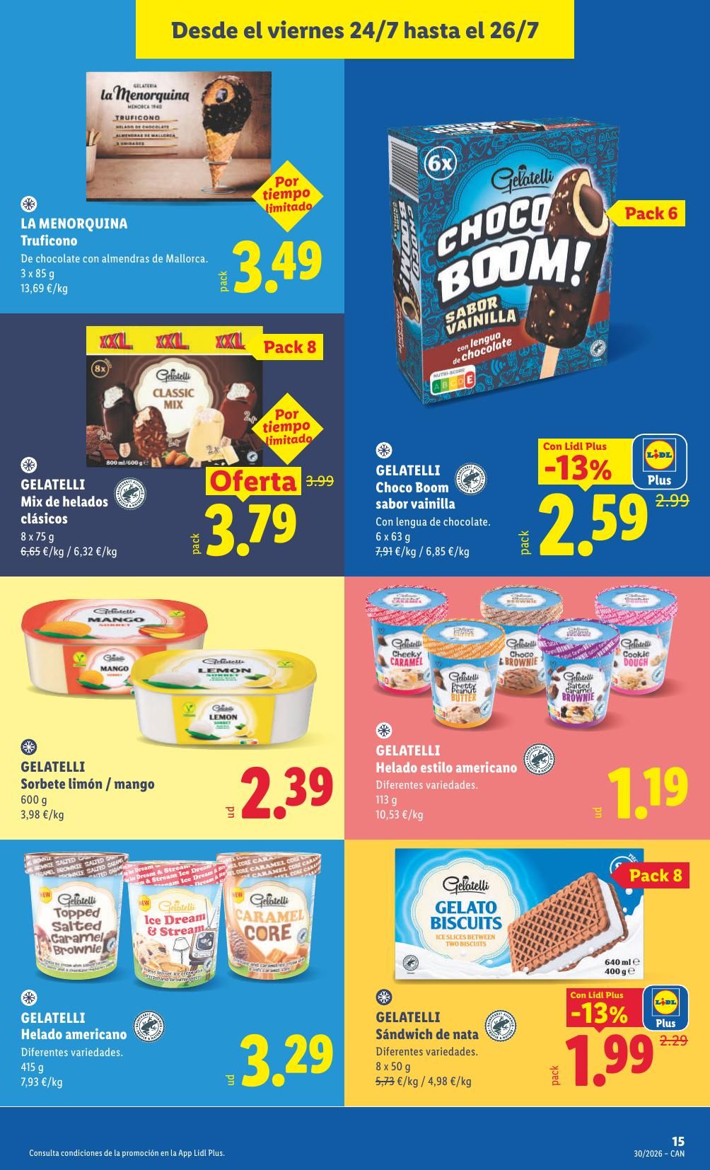 Folleto Lidl Alimentación · 20 de julio de 2026 – 26 de julio de 2026 — Página 31