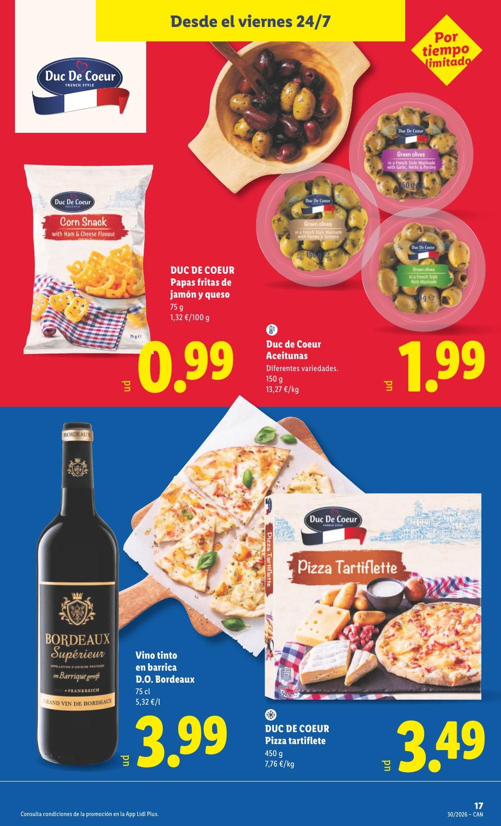 Folleto Lidl Alimentación · 20 de julio de 2026 – 26 de julio de 2026 — Página 33