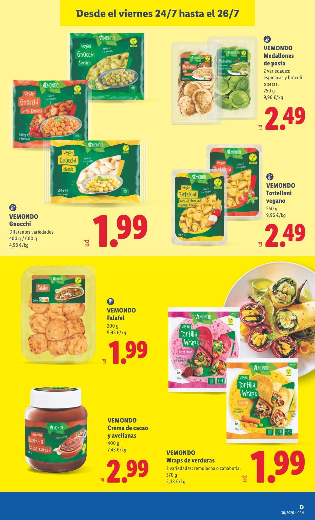 Folleto Lidl Alimentación · 20 de julio de 2026 – 26 de julio de 2026 — Página 41