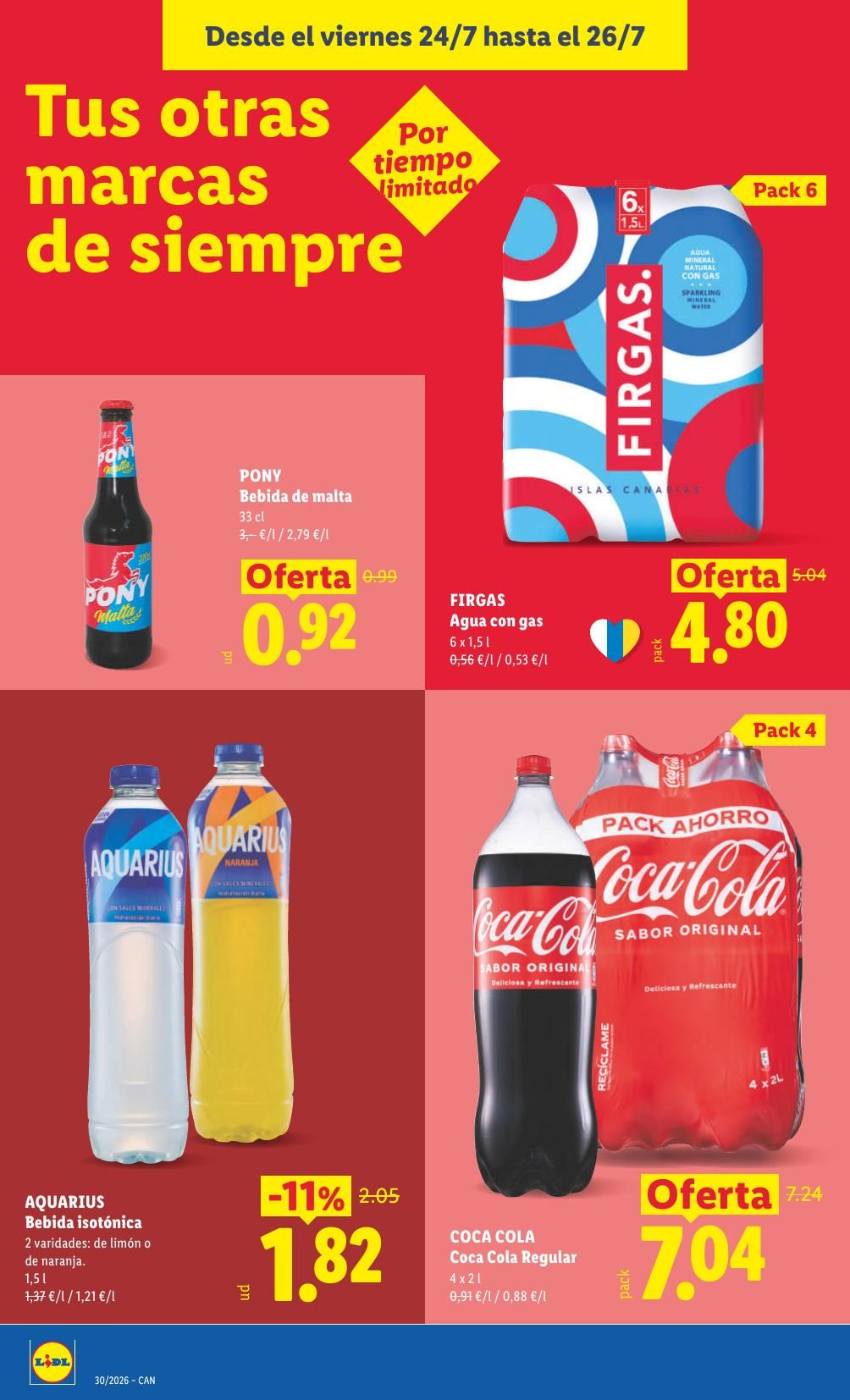 Folleto Lidl Alimentación · 20 de julio de 2026 – 26 de julio de 2026 — Página 44
