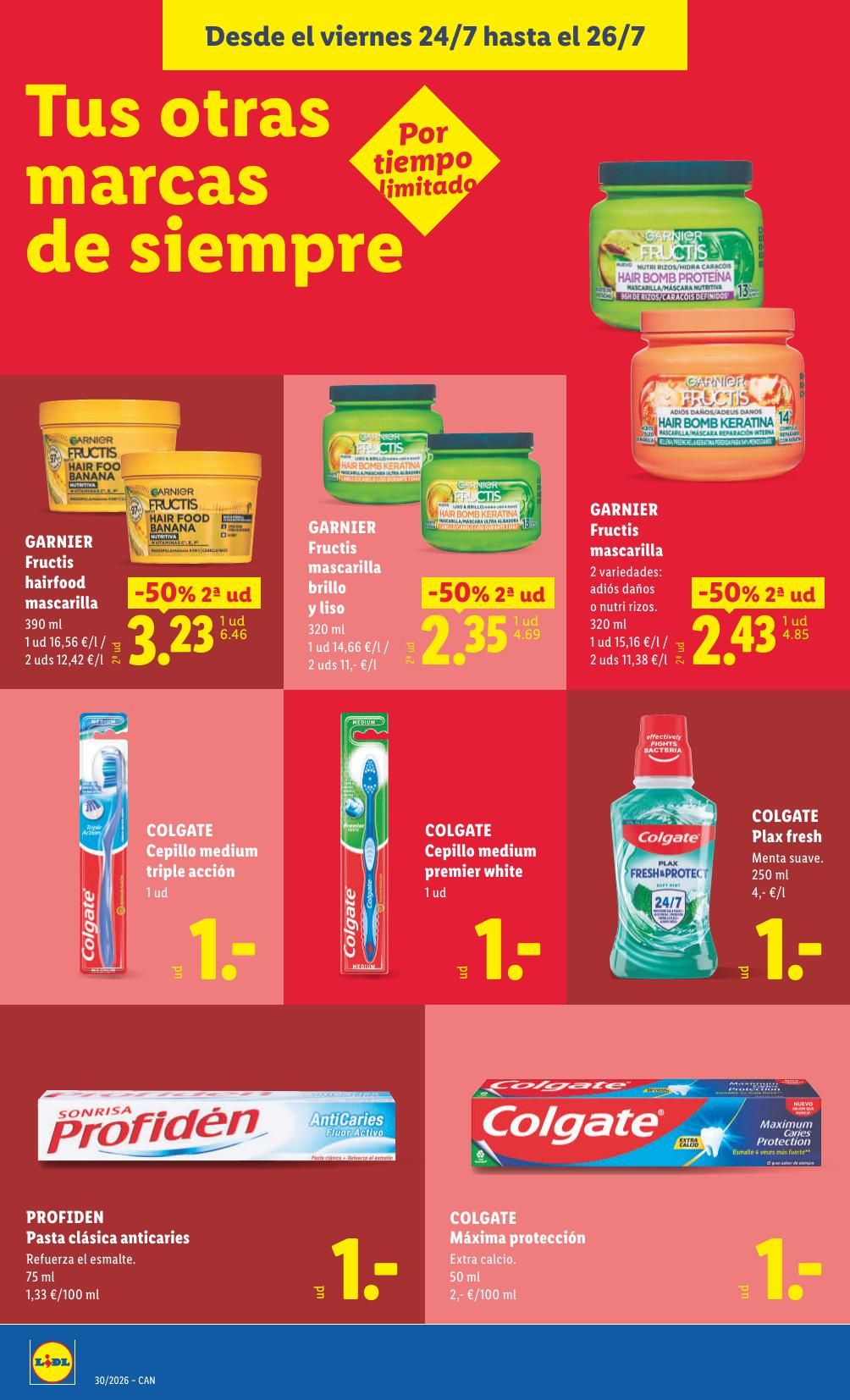 Folleto Lidl Alimentación · 20 de julio de 2026 – 26 de julio de 2026 — Página 46