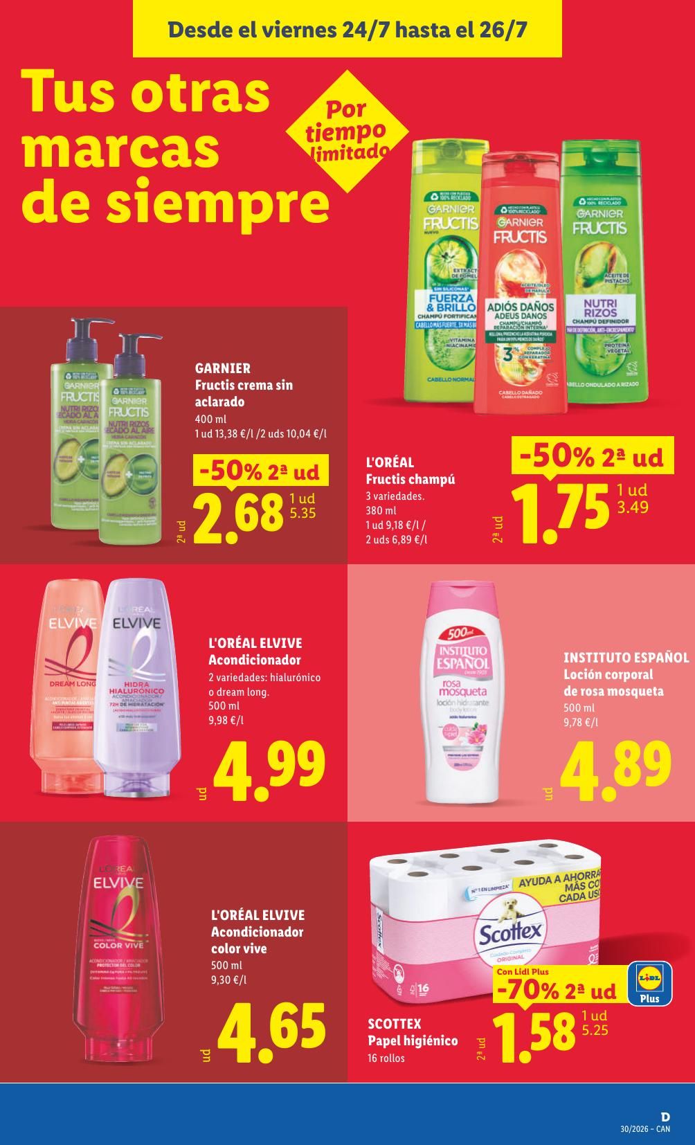 Folleto Lidl Alimentación · 20 de julio de 2026 – 26 de julio de 2026 — Página 47