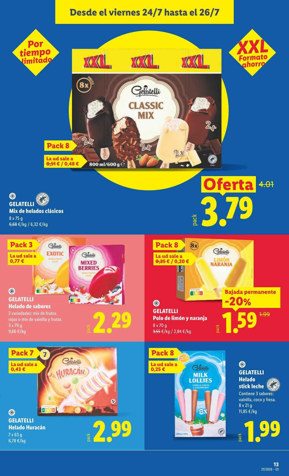 Folleto Lidl Alimentación · 20 de julio de 2026 – 26 de julio de 2026 — Página 35