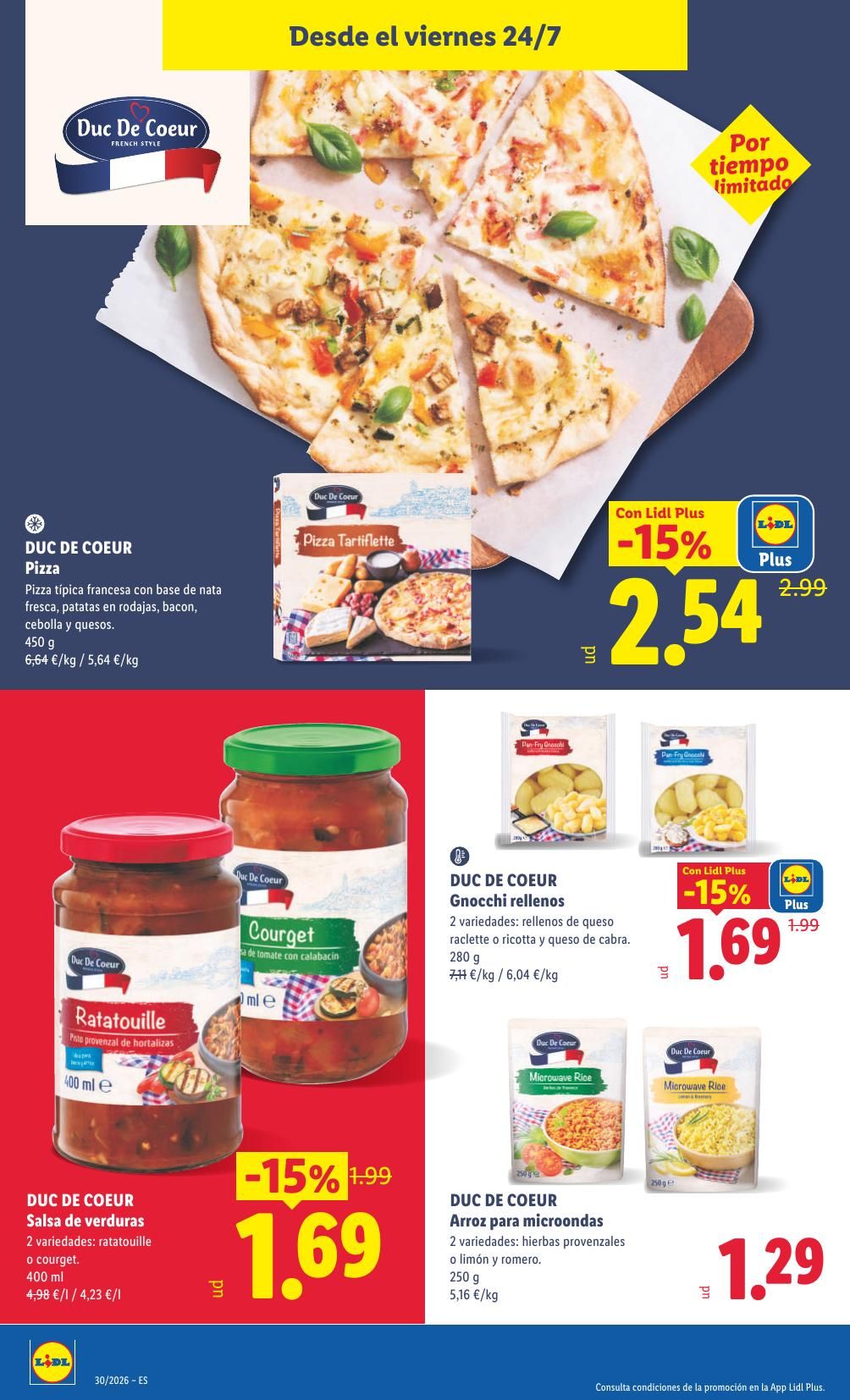 Folleto Lidl Alimentación · 20 de julio de 2026 – 26 de julio de 2026 — Página 38