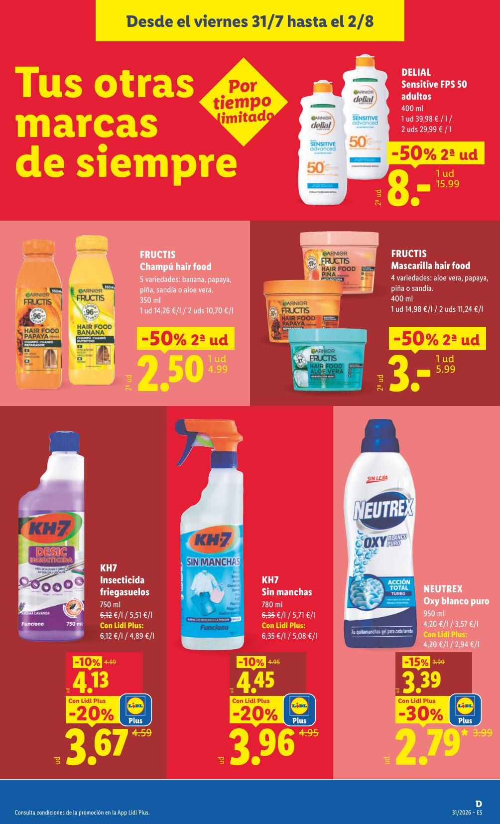 Folleto Lidl Alimentación · 27 de julio de 2026 – 2 de agosto de 2026 — Página 27