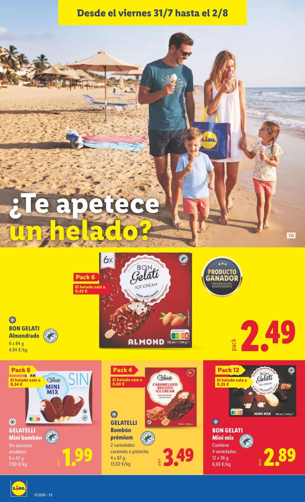 Folleto Lidl Alimentación · 27 de julio de 2026 – 2 de agosto de 2026 — Página 34