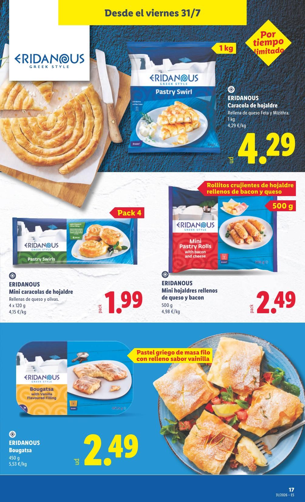Folleto Lidl Alimentación · 27 de julio de 2026 – 2 de agosto de 2026 — Página 39
