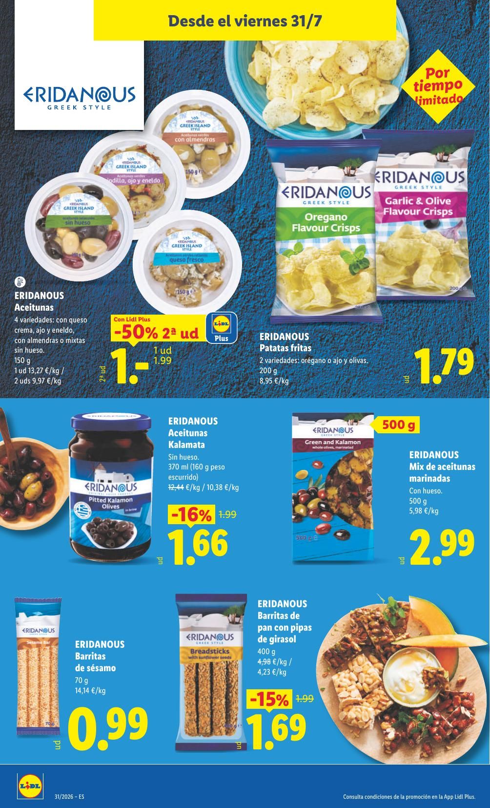 Folleto Lidl Alimentación · 27 de julio de 2026 – 2 de agosto de 2026 — Página 40