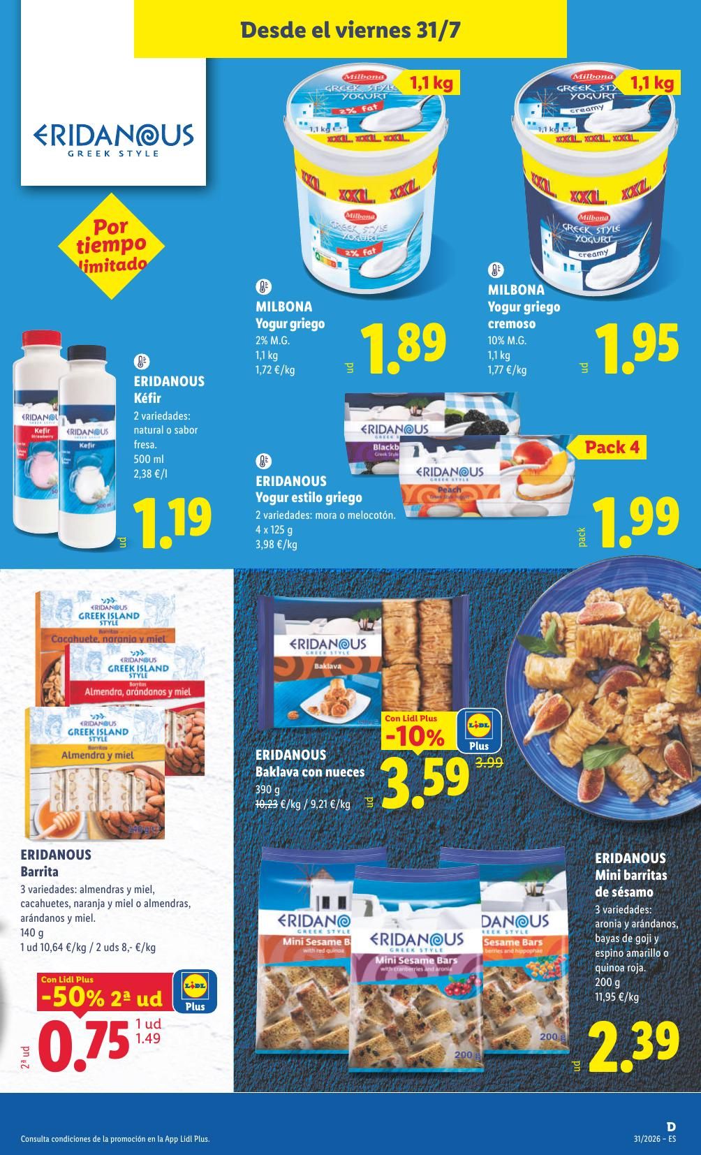 Folleto Lidl Alimentación · 27 de julio de 2026 – 2 de agosto de 2026 — Página 41