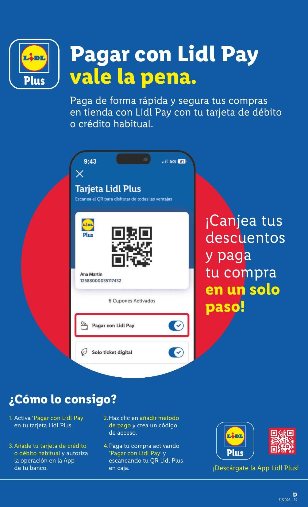 Folleto Lidl Alimentación · 27 de julio de 2026 – 2 de agosto de 2026 — Página 45