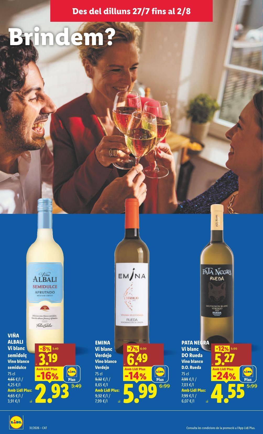 Folleto Lidl Alimentación · 27 de julio de 2026 – 2 de agosto de 2026 — Página 8