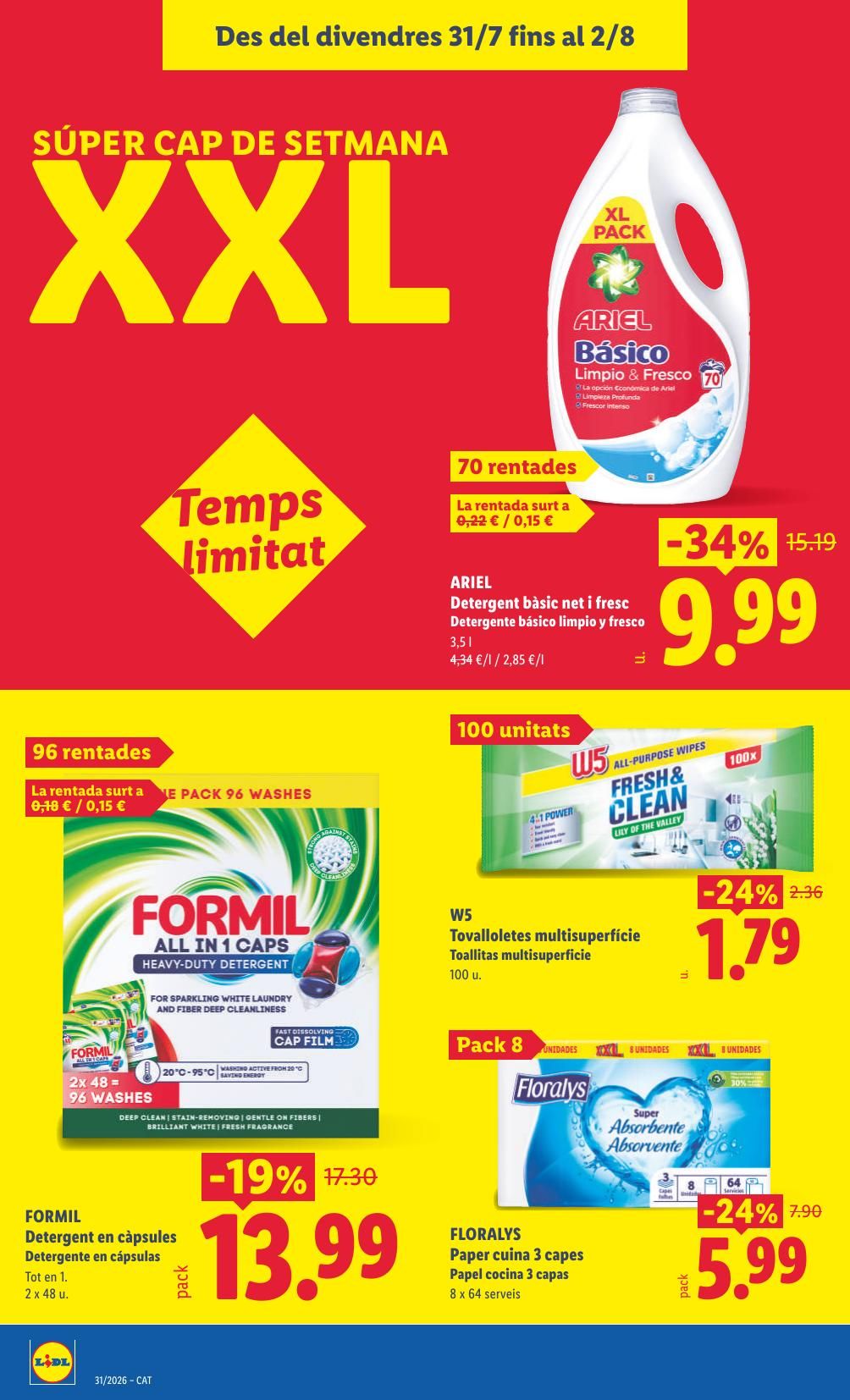 Folleto Lidl Alimentación · 27 de julio de 2026 – 2 de agosto de 2026 — Página 26