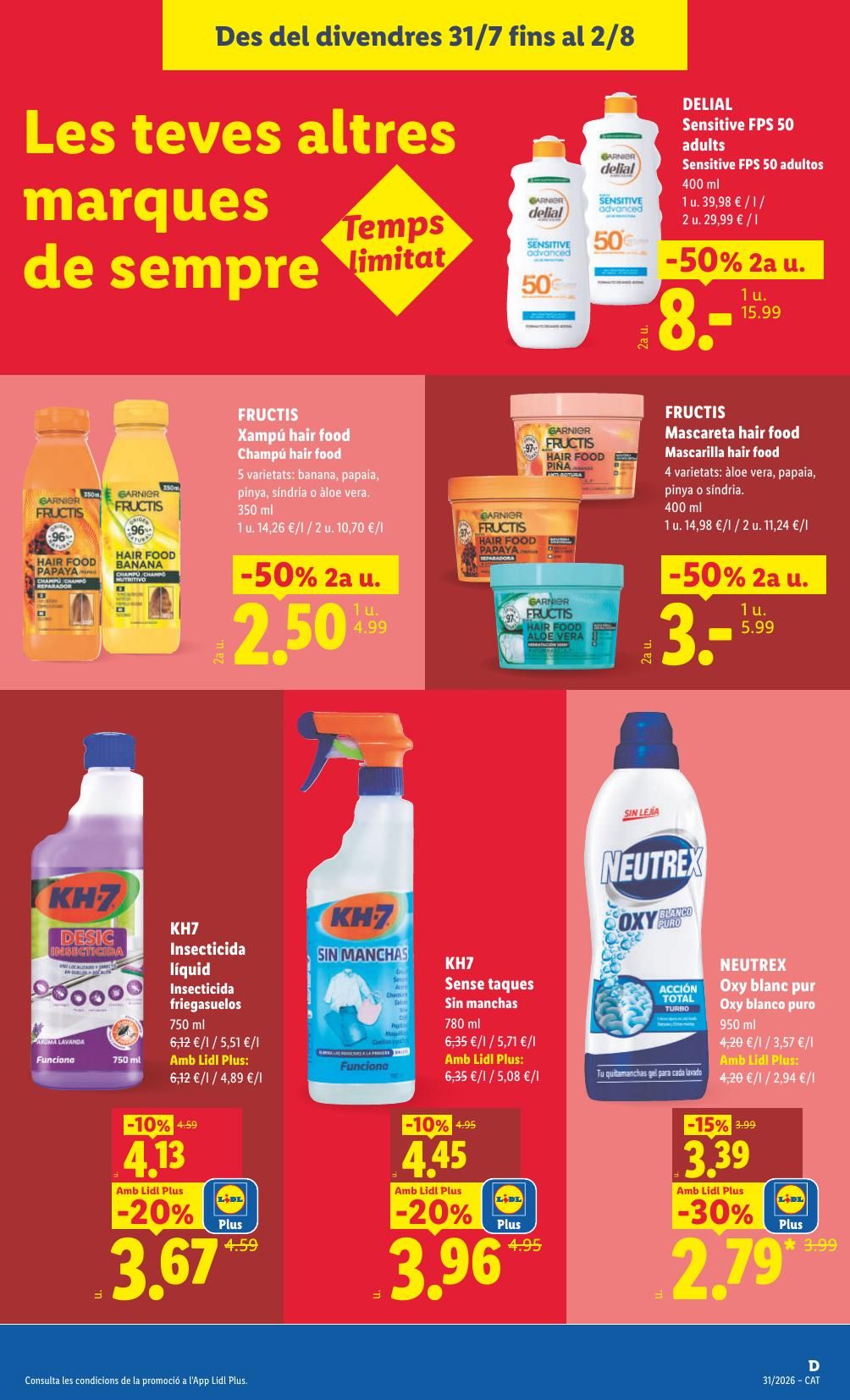 Folleto Lidl Alimentación · 27 de julio de 2026 – 2 de agosto de 2026 — Página 27