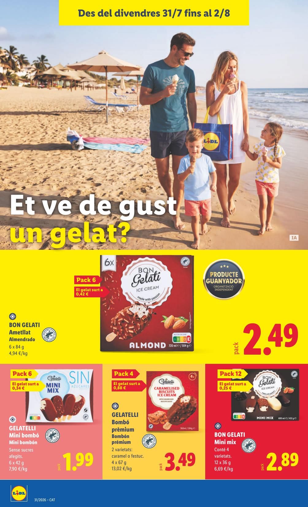 Folleto Lidl Alimentación · 27 de julio de 2026 – 2 de agosto de 2026 — Página 34