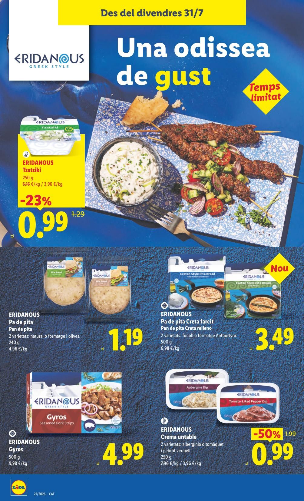 Folleto Lidl Alimentación · 27 de julio de 2026 – 2 de agosto de 2026 — Página 36