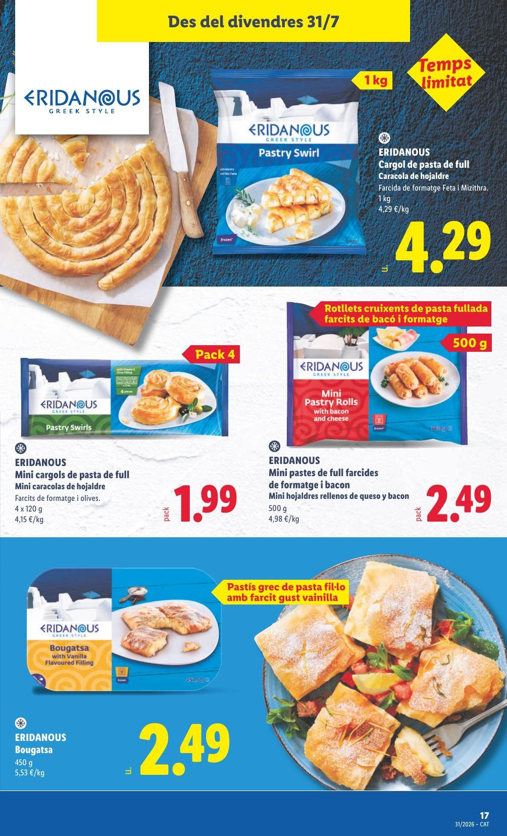 Folleto Lidl Alimentación · 27 de julio de 2026 – 2 de agosto de 2026 — Página 39