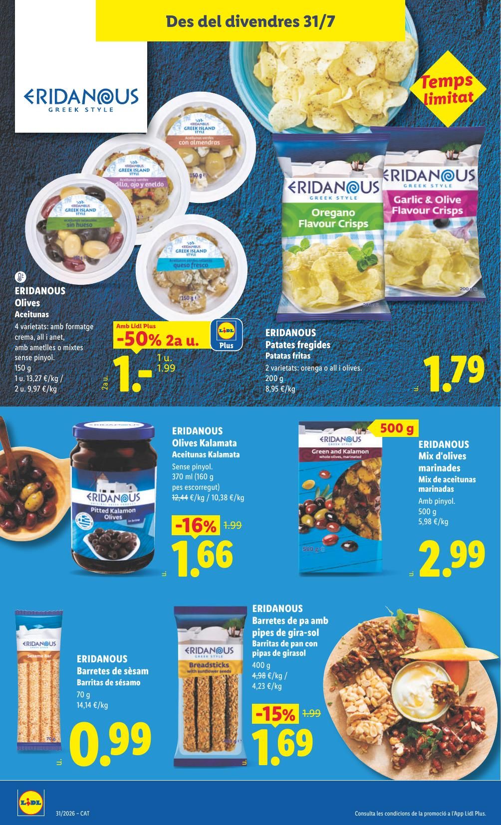 Folleto Lidl Alimentación · 27 de julio de 2026 – 2 de agosto de 2026 — Página 40