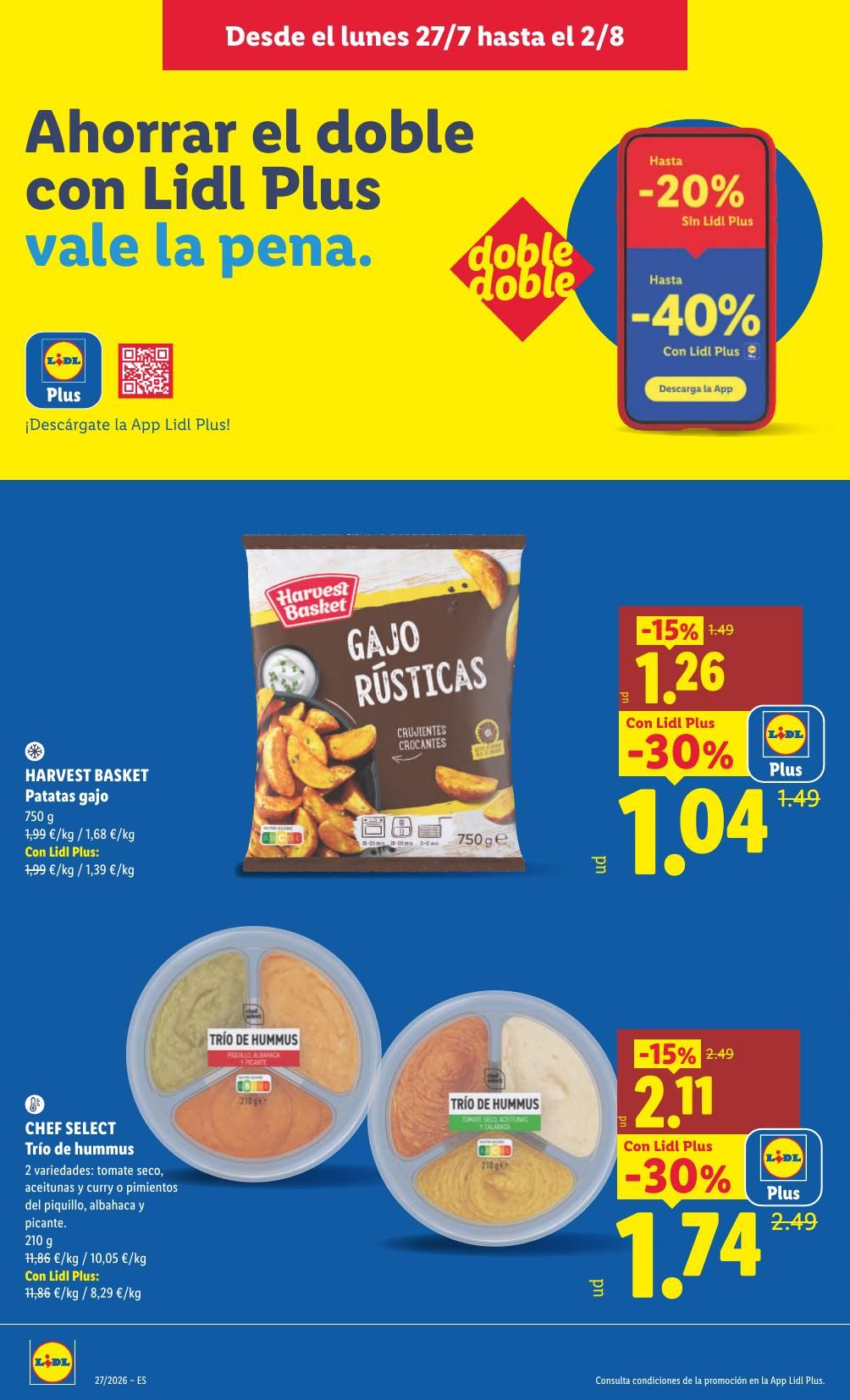 Folleto Lidl Alimentación · 27 de julio de 2026 – 2 de agosto de 2026 — Página 4