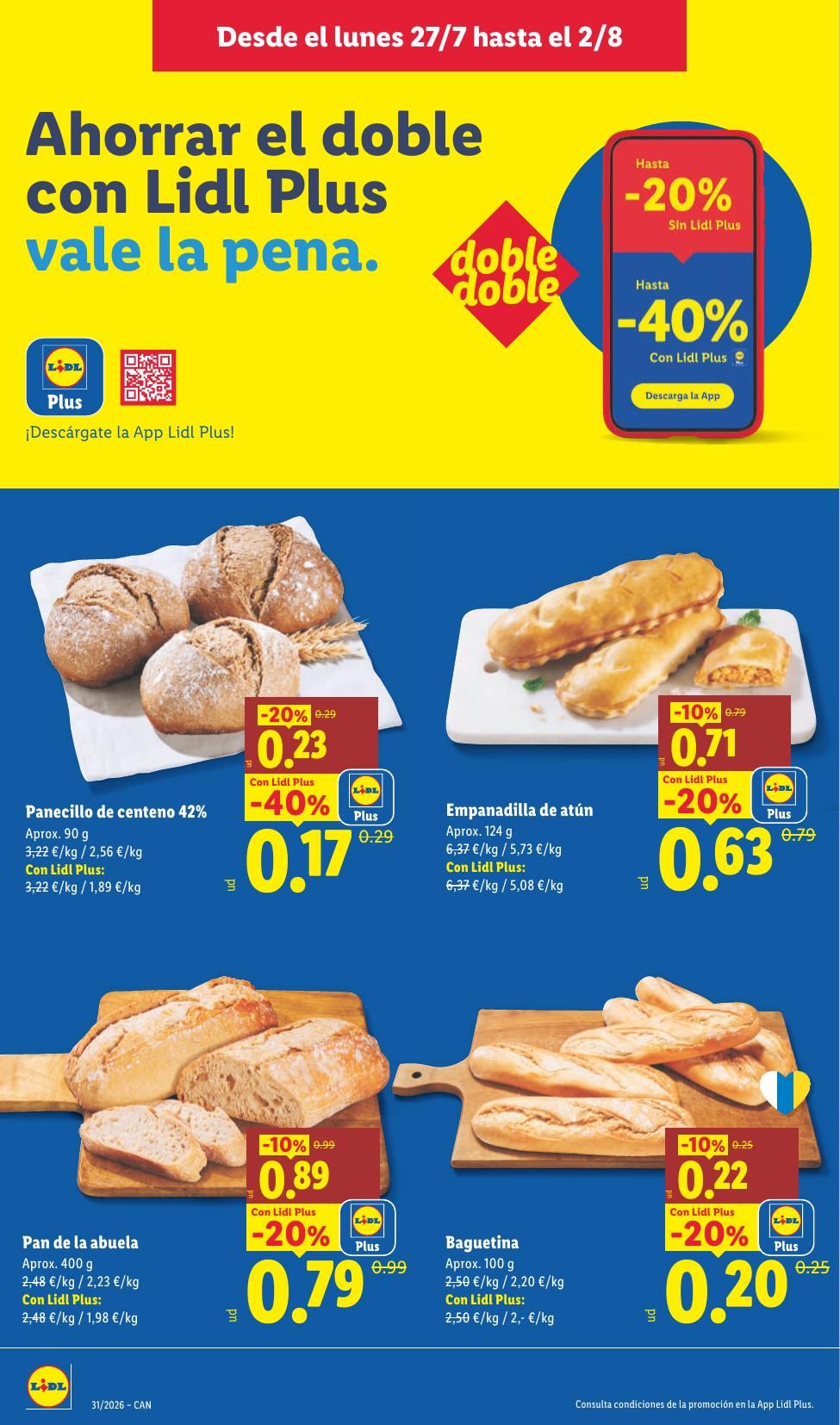 Folleto Lidl Alimentación · 27 de julio de 2026 – 2 de agosto de 2026 — Página 6