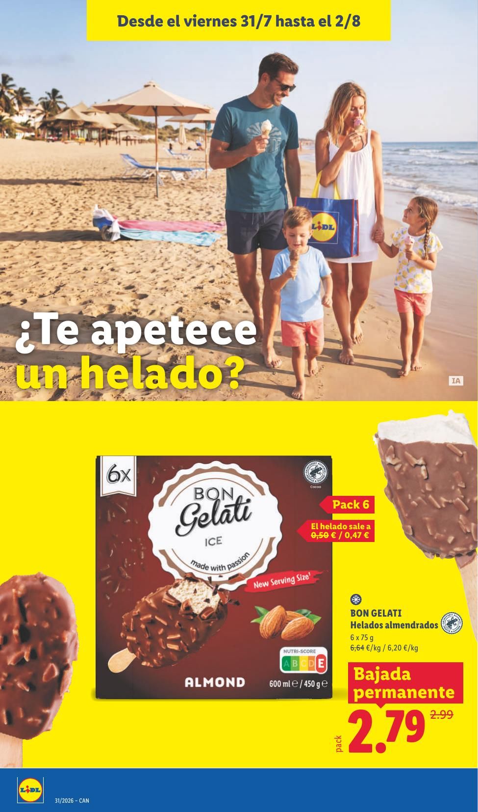 Folleto Lidl Alimentación · 27 de julio de 2026 – 2 de agosto de 2026 — Página 26