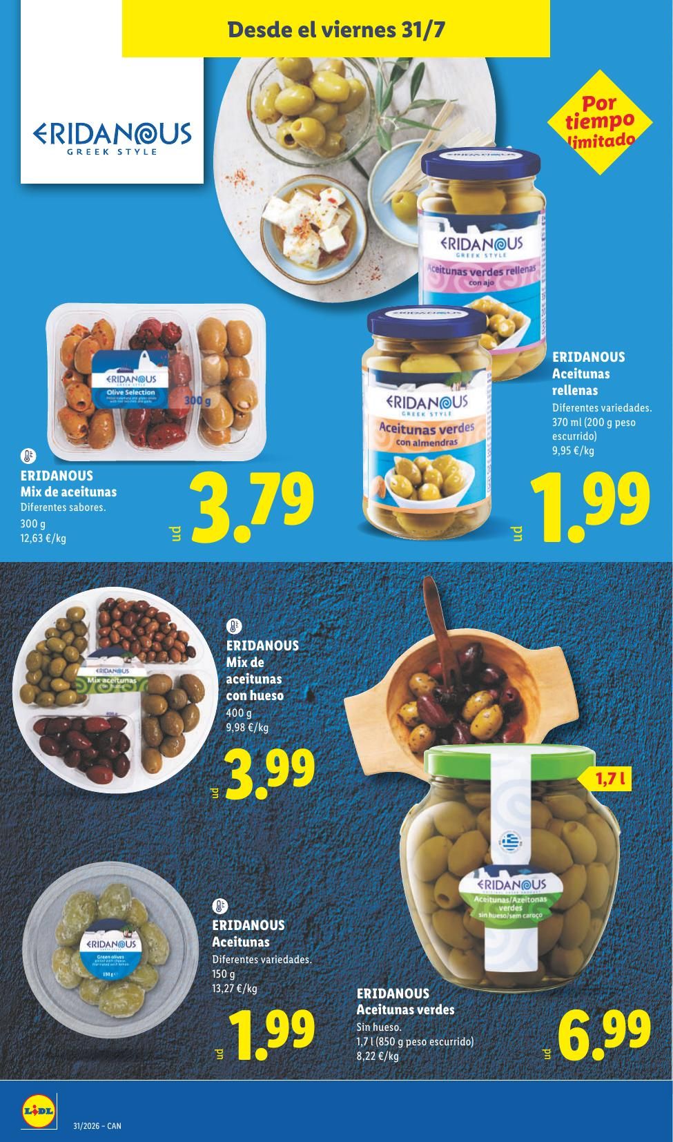 Folleto Lidl Alimentación · 27 de julio de 2026 – 2 de agosto de 2026 — Página 36