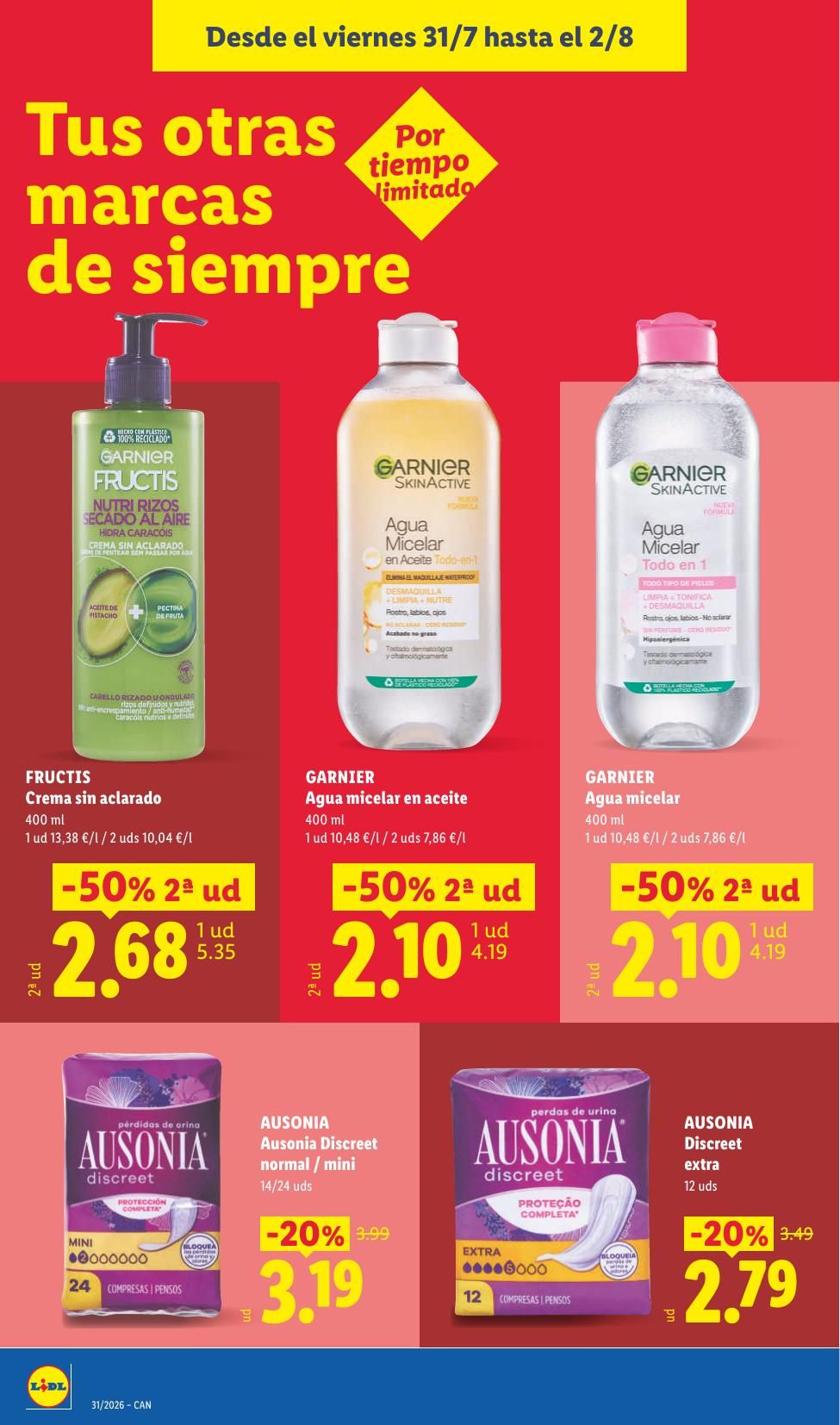 Folleto Lidl Alimentación · 27 de julio de 2026 – 2 de agosto de 2026 — Página 44