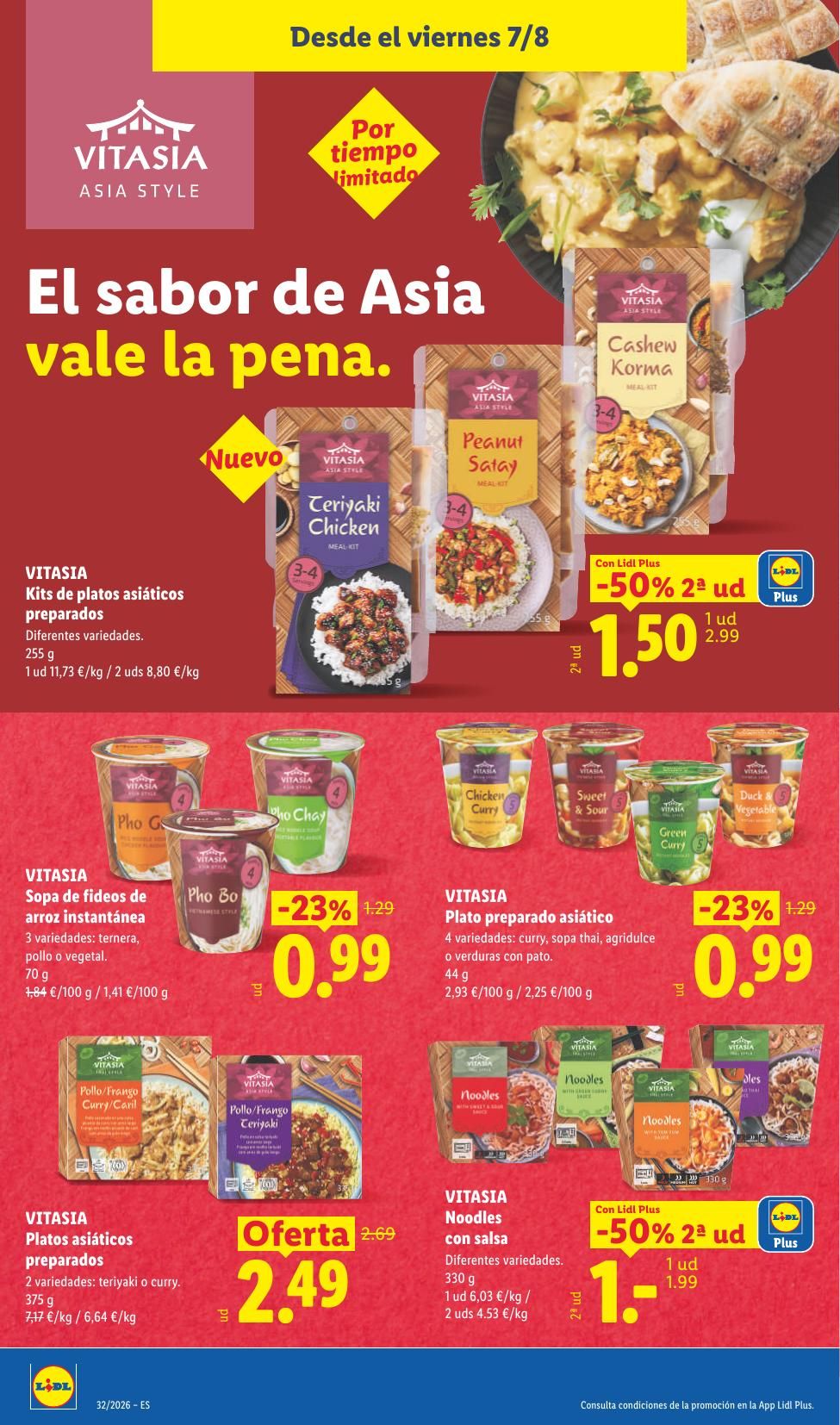 Folleto Lidl Alimentación · 3 de agosto de 2026 – 9 de agosto de 2026 — Página 46