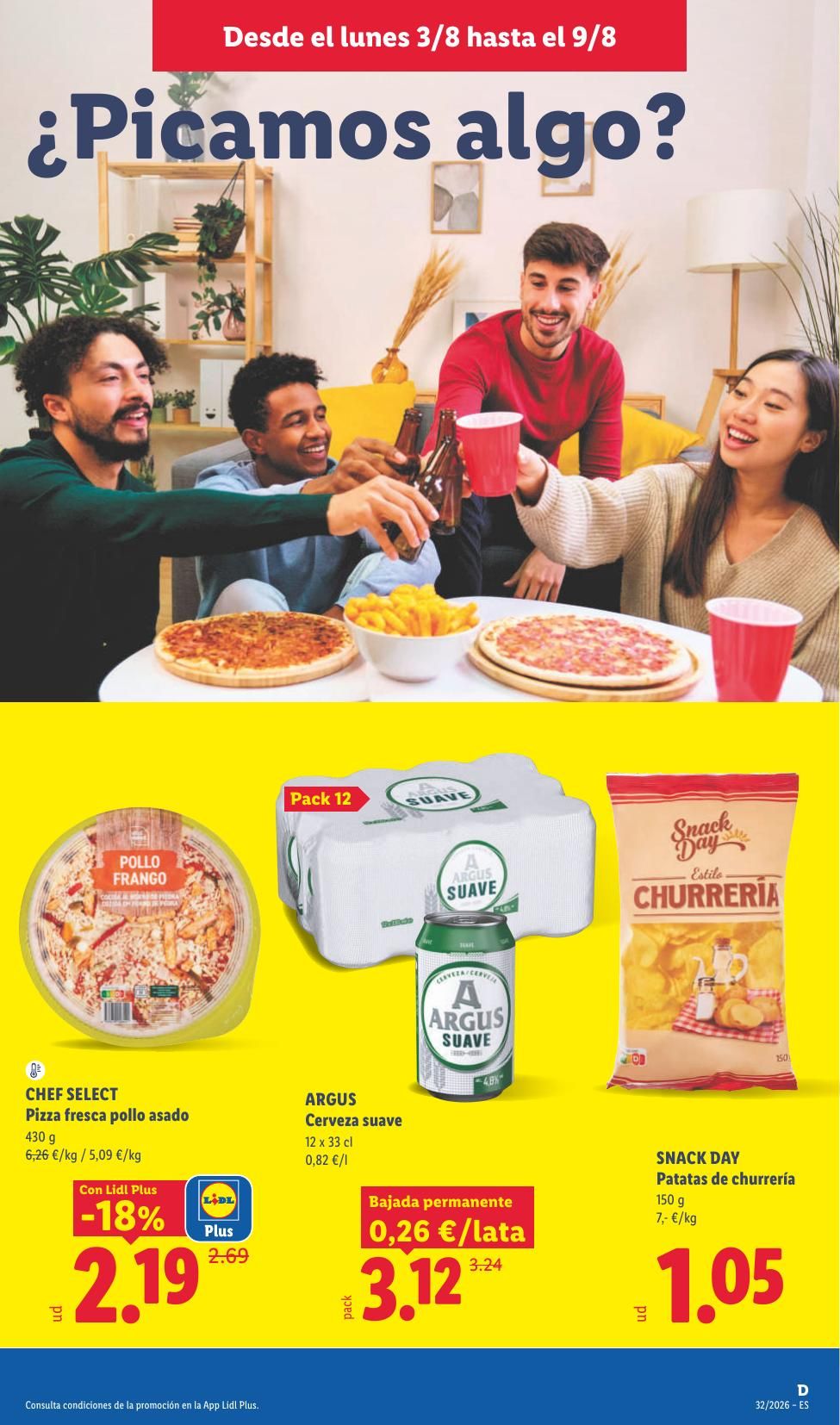 Folleto Lidl Alimentación · 3 de agosto de 2026 – 9 de agosto de 2026 — Página 35