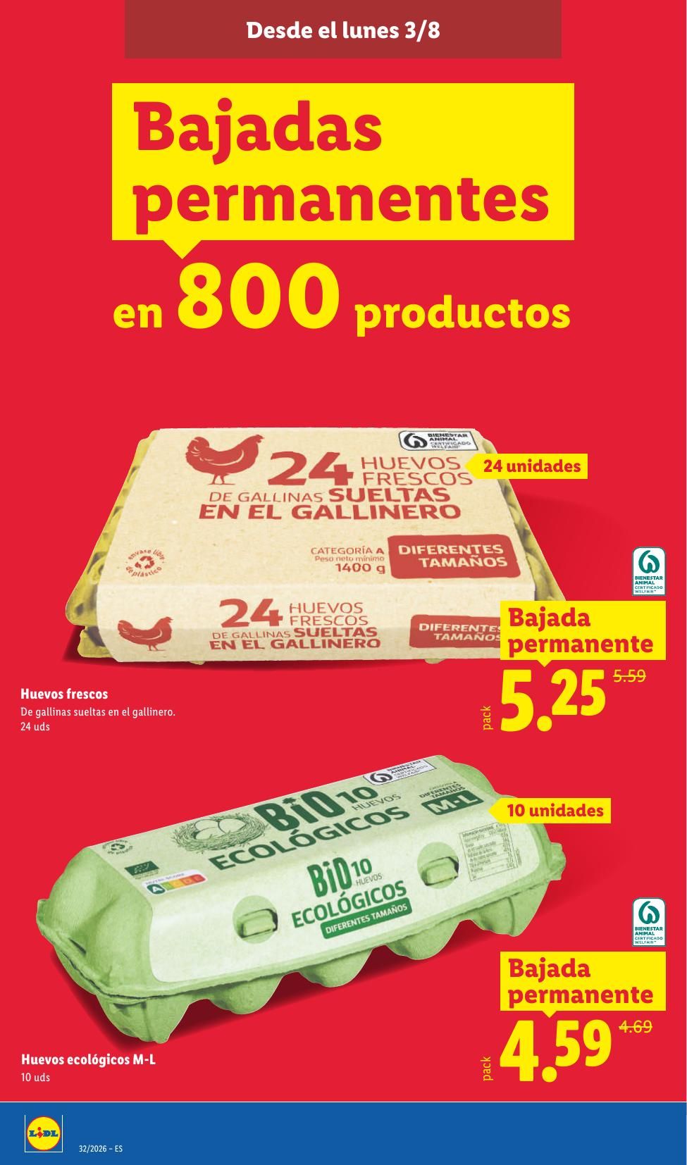 Folleto Lidl Alimentación · 3 de agosto de 2026 – 9 de agosto de 2026 — Página 8