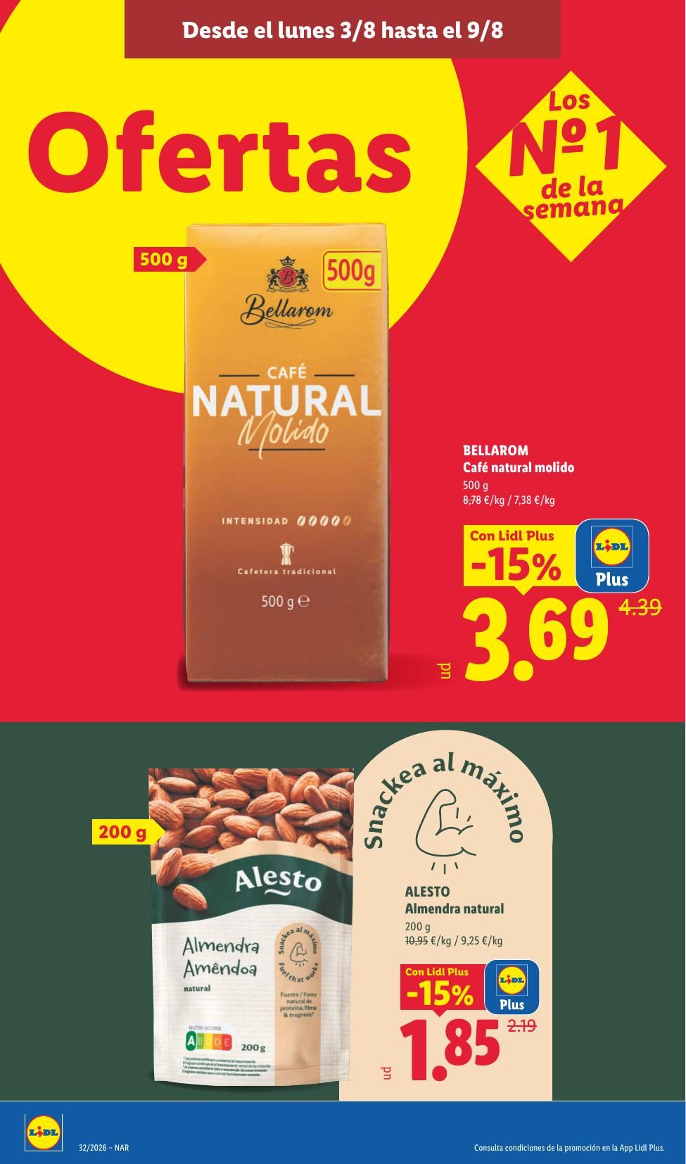 Folleto Lidl Alimentación · 3 de agosto de 2026 – 9 de agosto de 2026 — Página 30