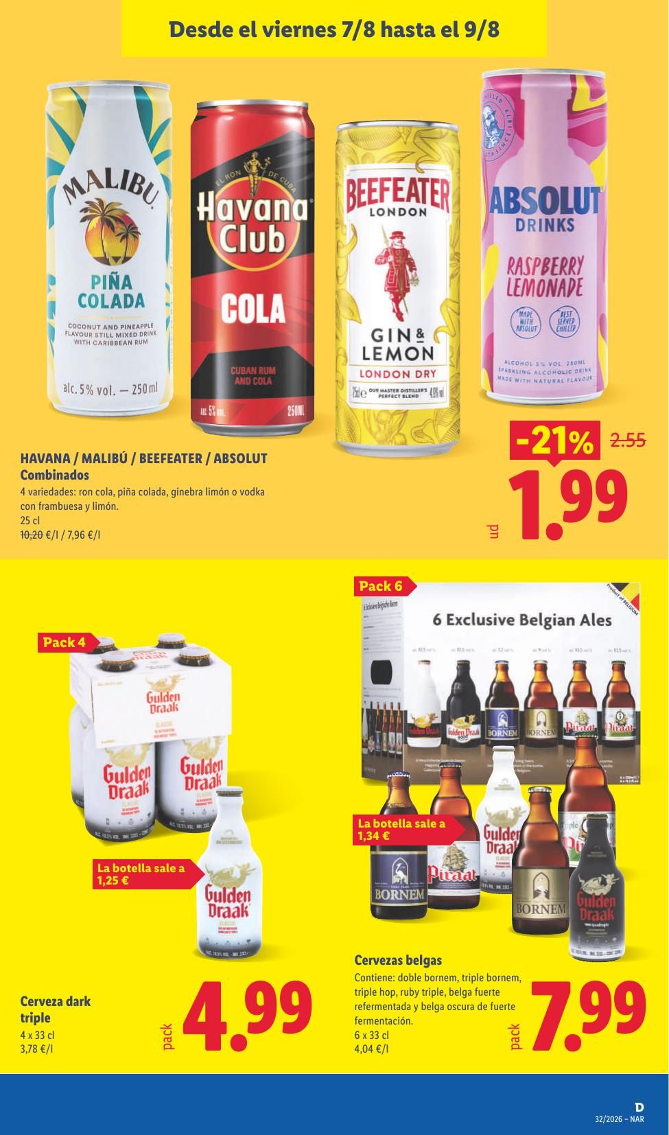 Folleto Lidl Alimentación · 3 de agosto de 2026 – 9 de agosto de 2026 — Página 45