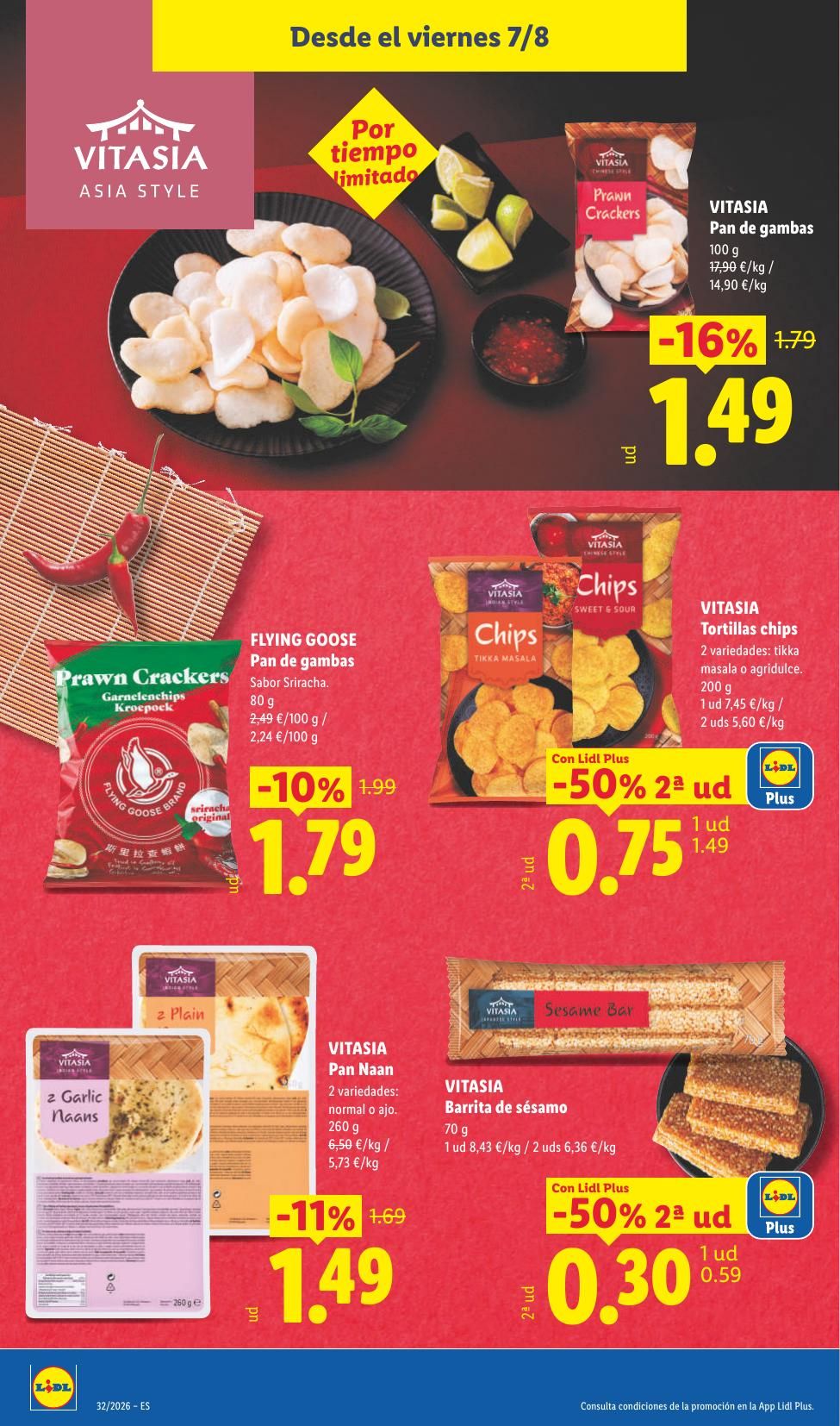 Folleto Lidl Alimentación · 3 de agosto de 2026 – 9 de agosto de 2026 — Página 48