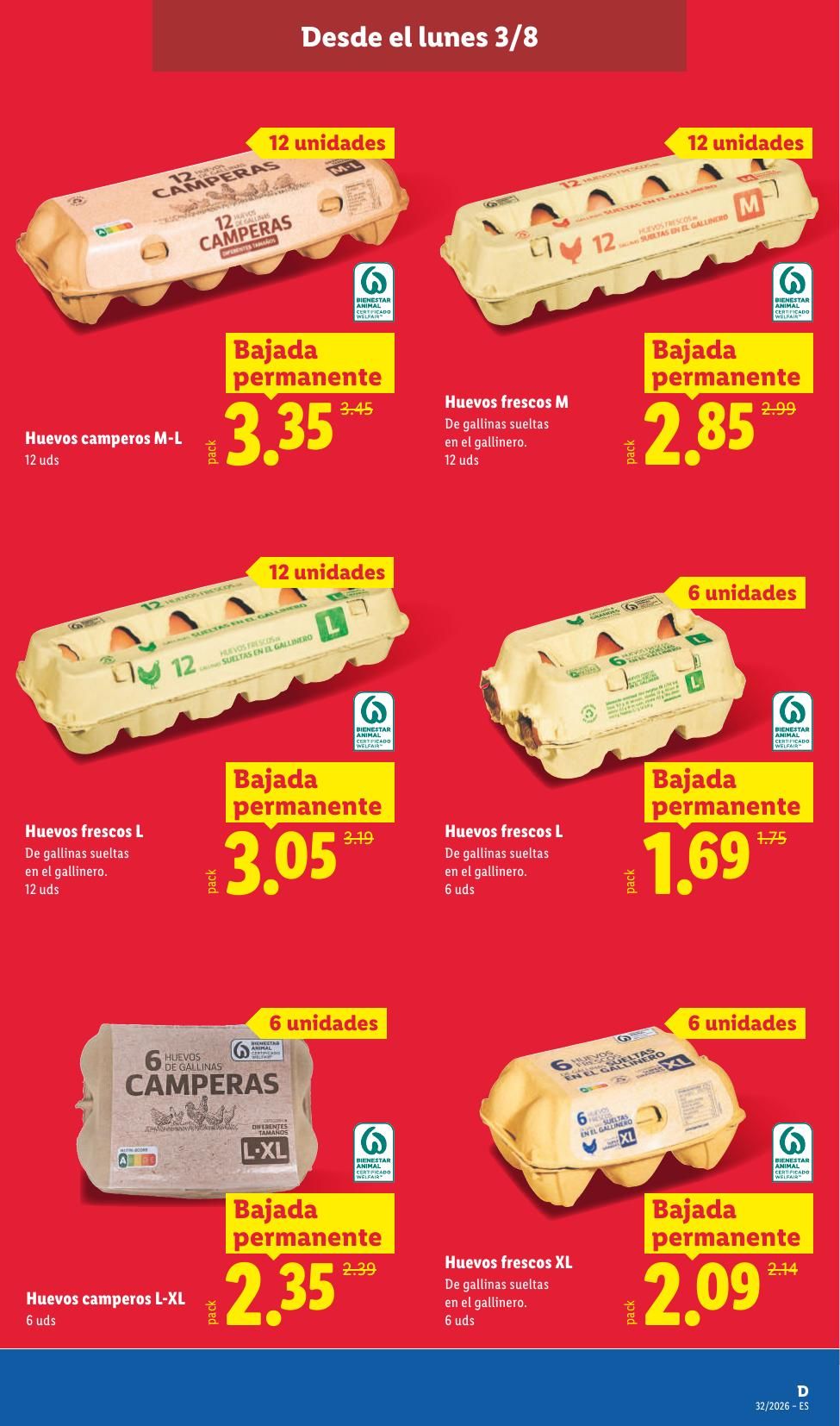 Folleto Lidl Alimentación · 3 de agosto de 2026 – 9 de agosto de 2026 — Página 9
