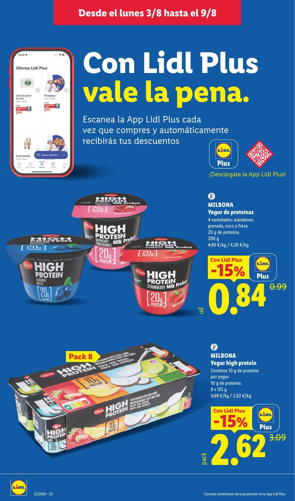 Folleto Lidl Alimentación · 3 de agosto de 2026 – 9 de agosto de 2026 — Página 22