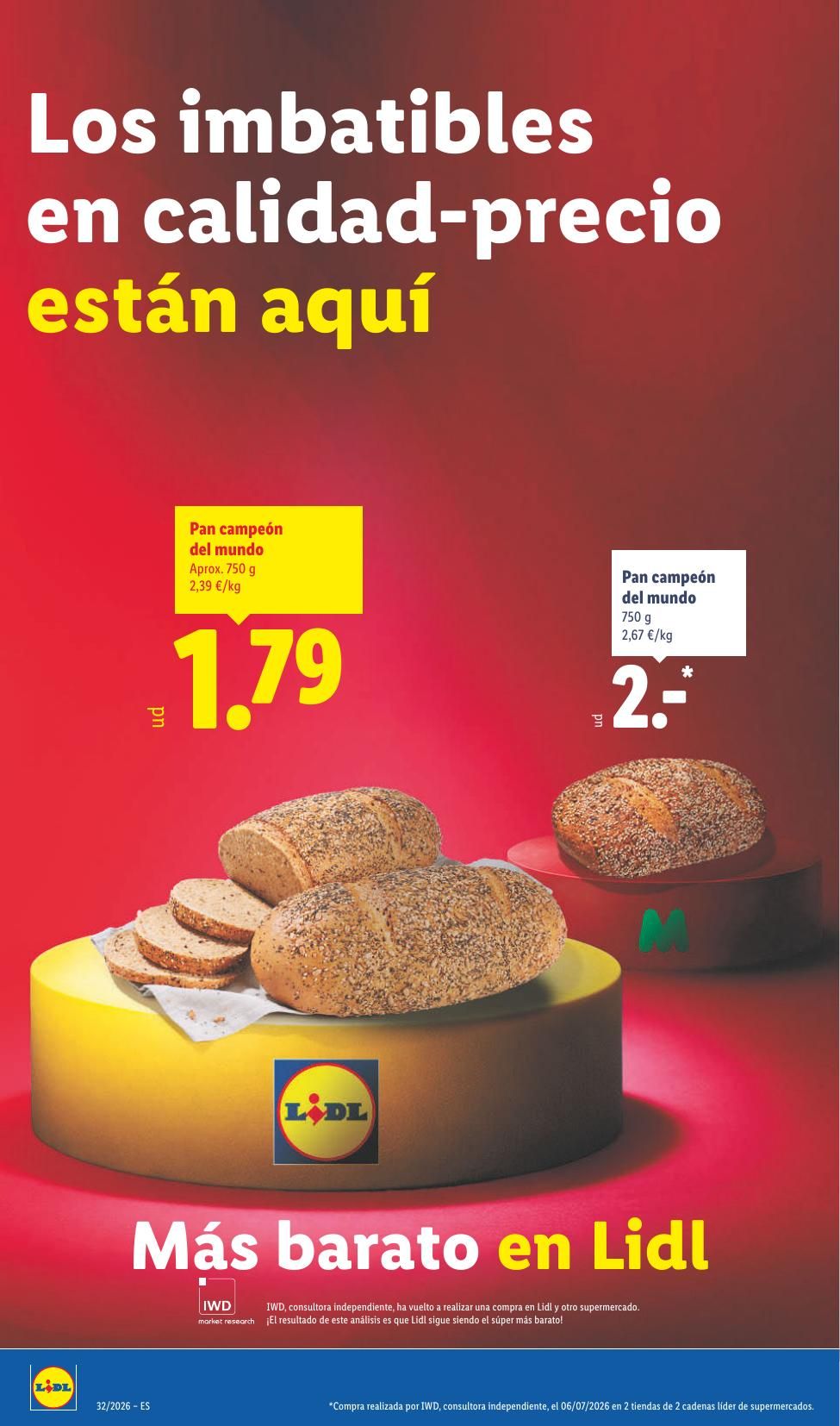 Folleto Lidl Alimentación · 3 de agosto de 2026 – 9 de agosto de 2026 — Página 28