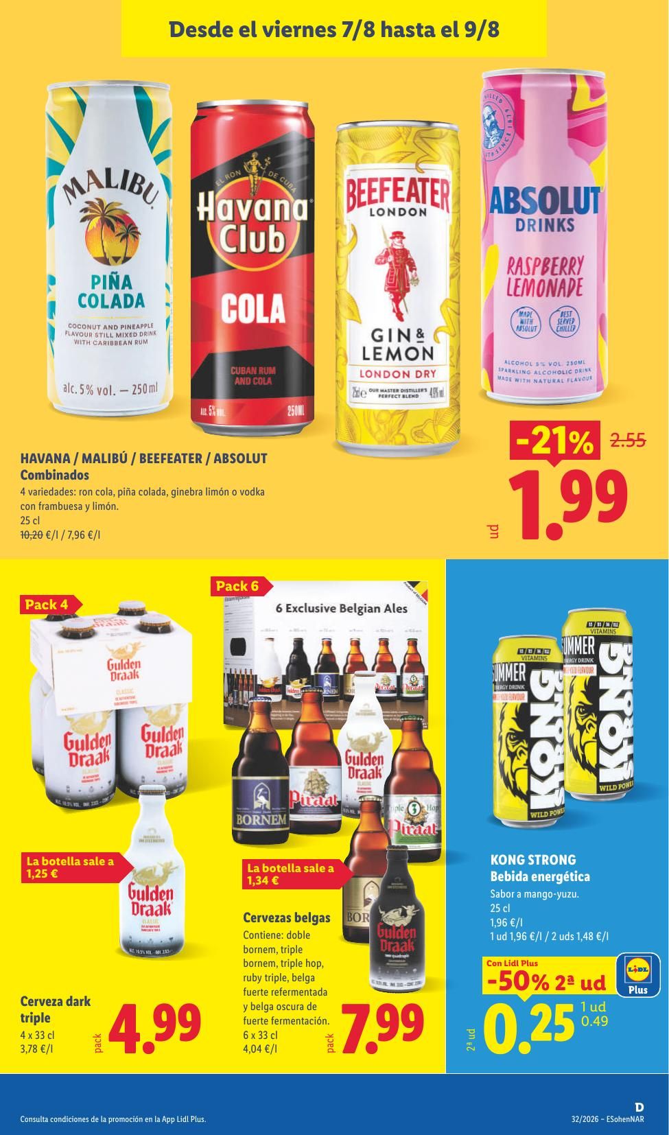 Folleto Lidl Alimentación · 3 de agosto de 2026 – 9 de agosto de 2026 — Página 45