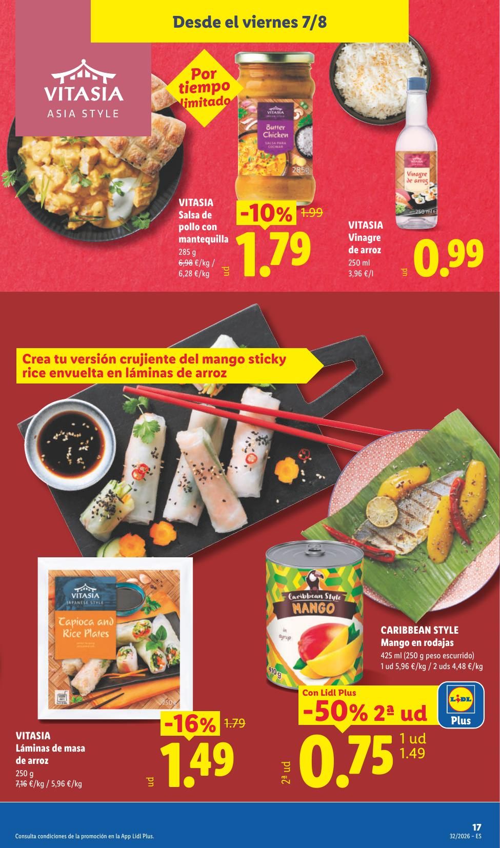 Folleto Lidl Alimentación · 3 de agosto de 2026 – 9 de agosto de 2026 — Página 49