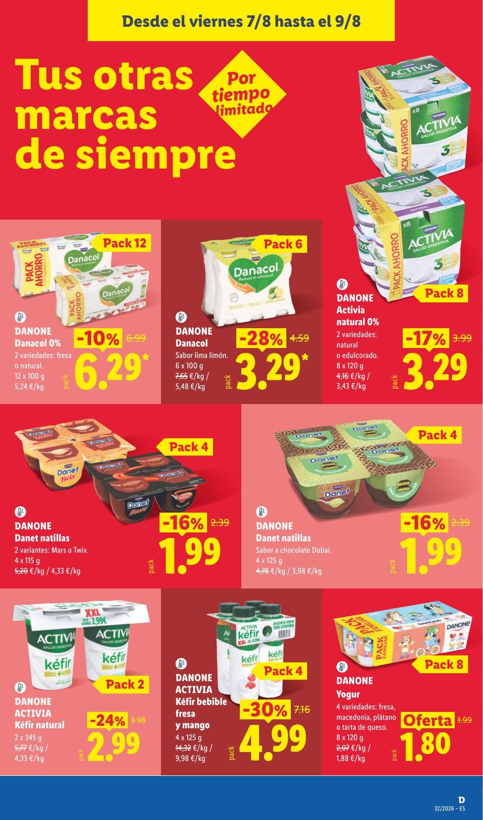 Folleto Lidl Alimentación · 3 de agosto de 2026 – 9 de agosto de 2026 — Página 51