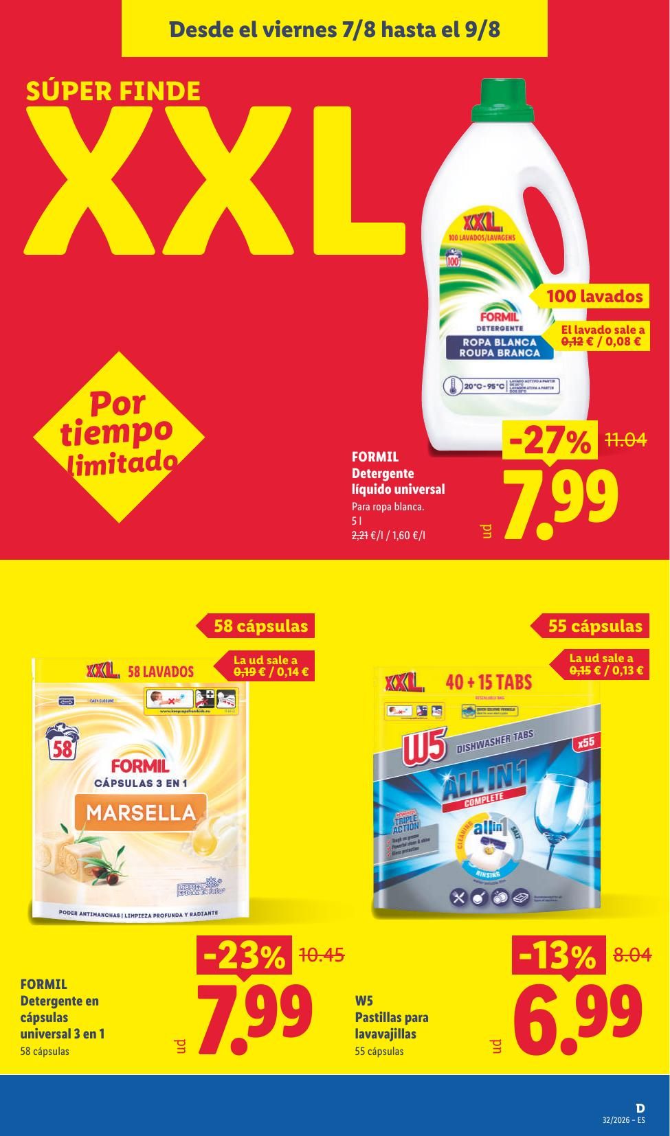 Folleto Lidl Alimentación · 3 de agosto de 2026 – 9 de agosto de 2026 — Página 59